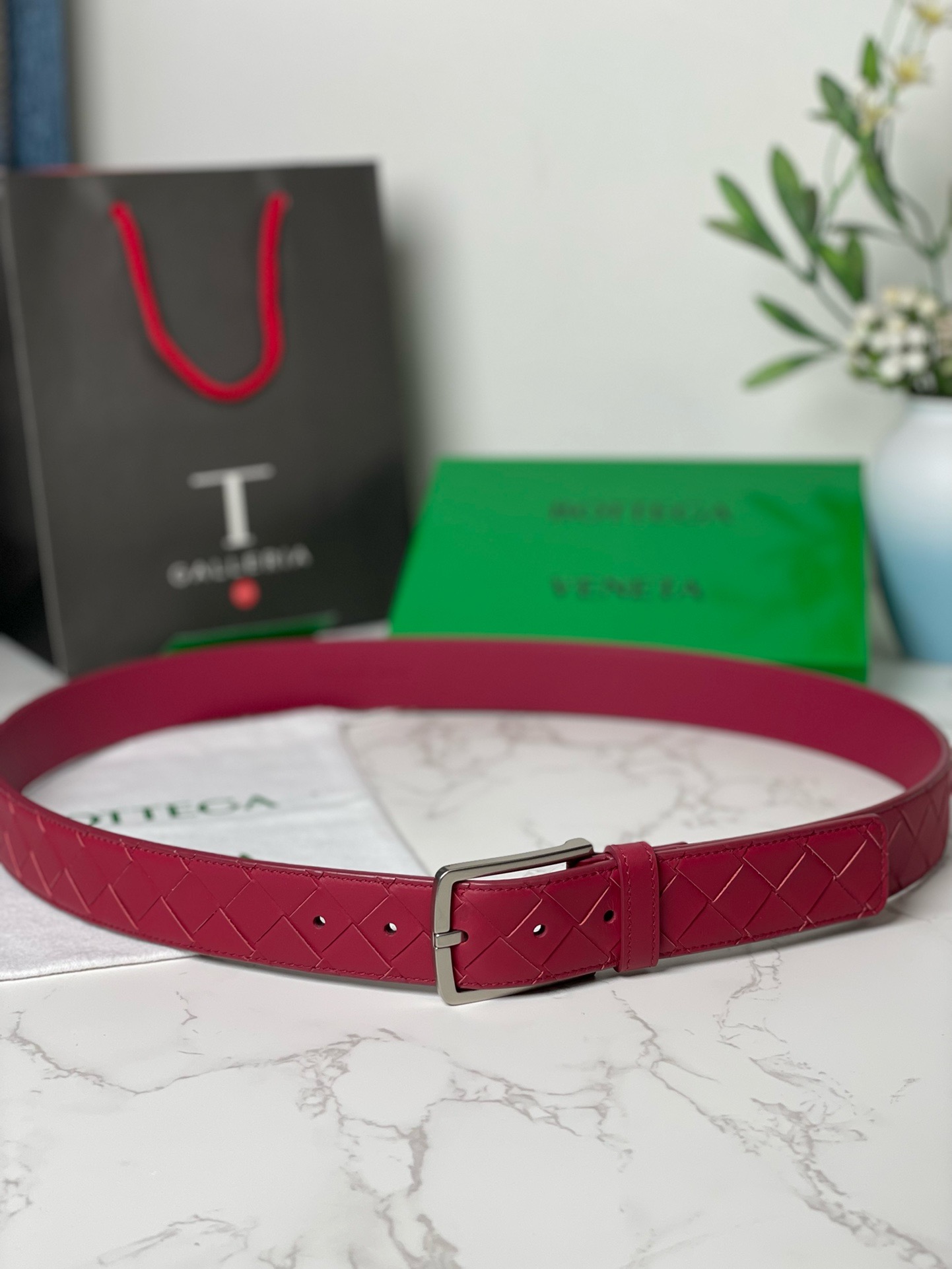 Bagsaaa B0tt*ga Ven*ta Belt 3.5 cm 01