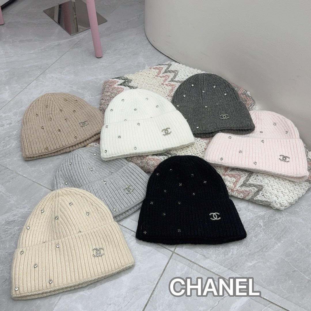 Bagsaaa Ch**el Wool Beanie 09