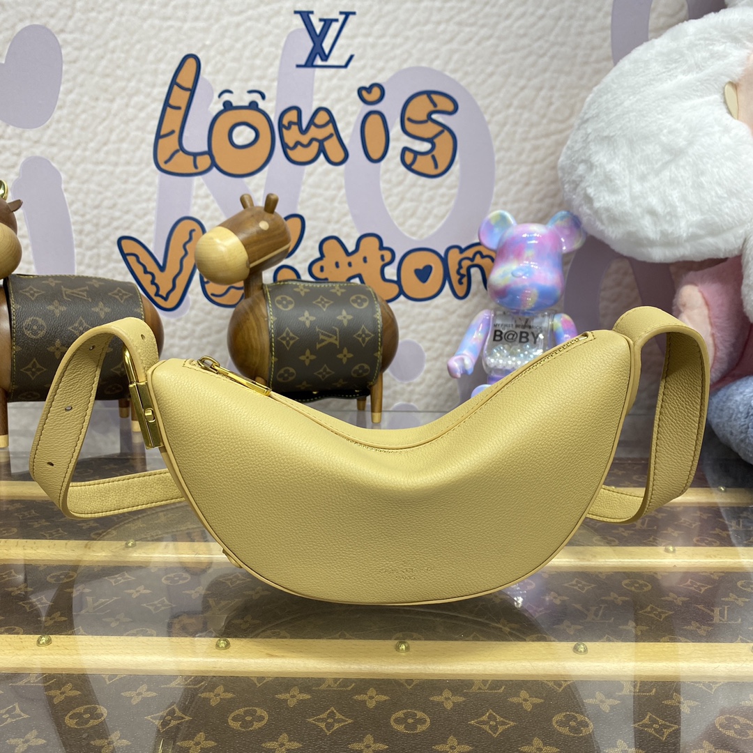 Bagsaaa L0vis Vvtt0n Low Key Bumbag Beige - 28 x 13 x 5.5 cm
