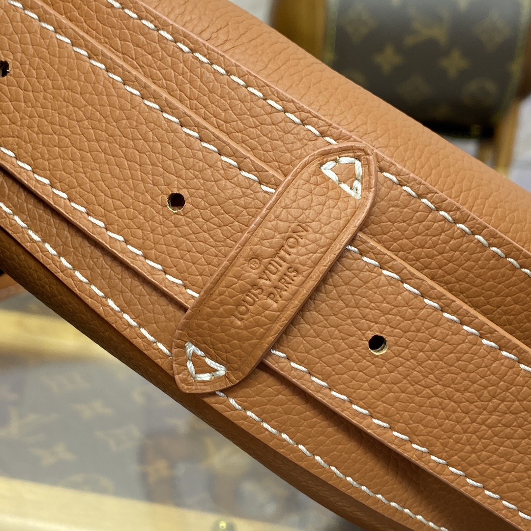 Bagsaaa L0vis Vvtt0n Low Key Bumbag M83546 Brown - 28 x 13 x 5.5 cm