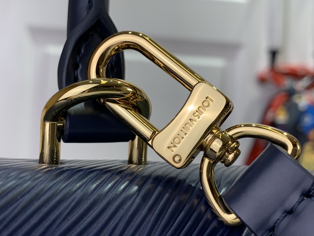 Bagsaaa L0vis Vvtt0n M25228 Cluny Mini Bag Navy Blue - 20 x 16 x 7.5 cm