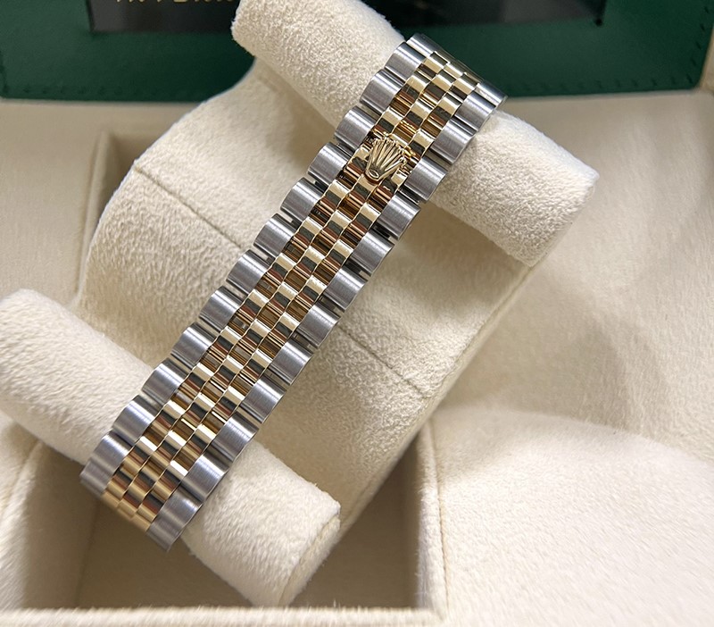 Bagsaaa R01ex Datejust Silver & Gold 31mm