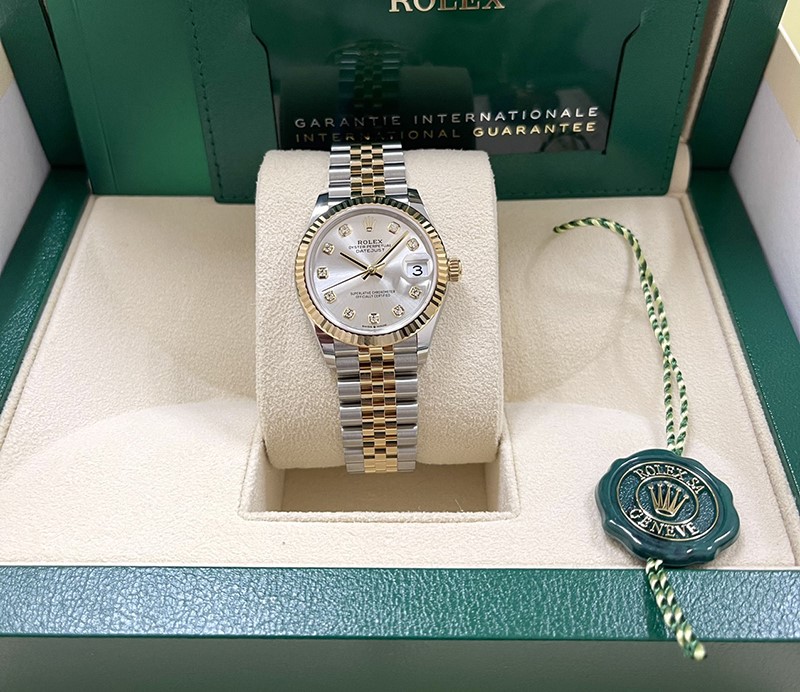 Bagsaaa R01ex Datejust Silver & Gold 31mm