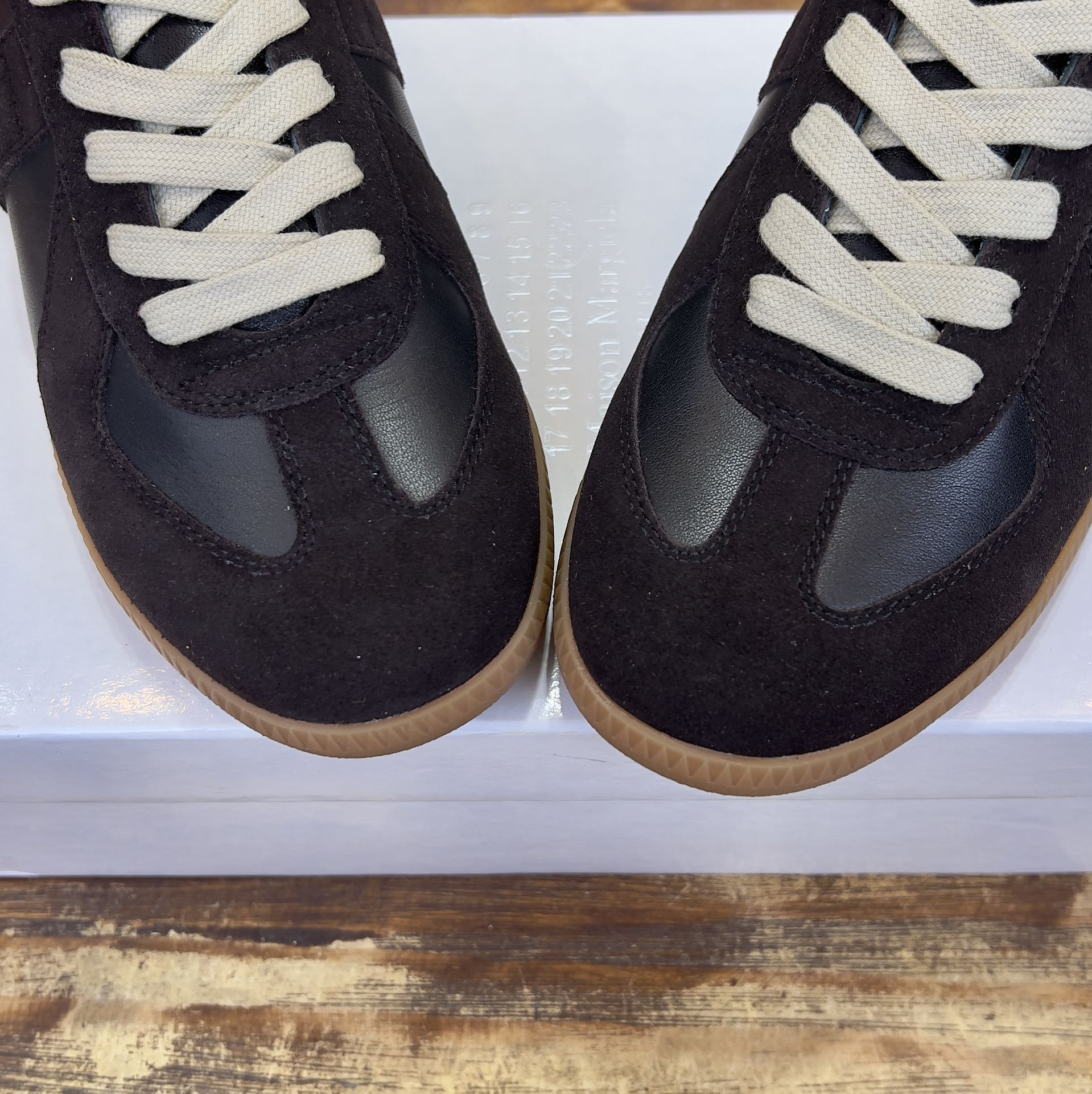 Bagsaaa Ma1s0n Marg*e1a Sneakers Black Suede