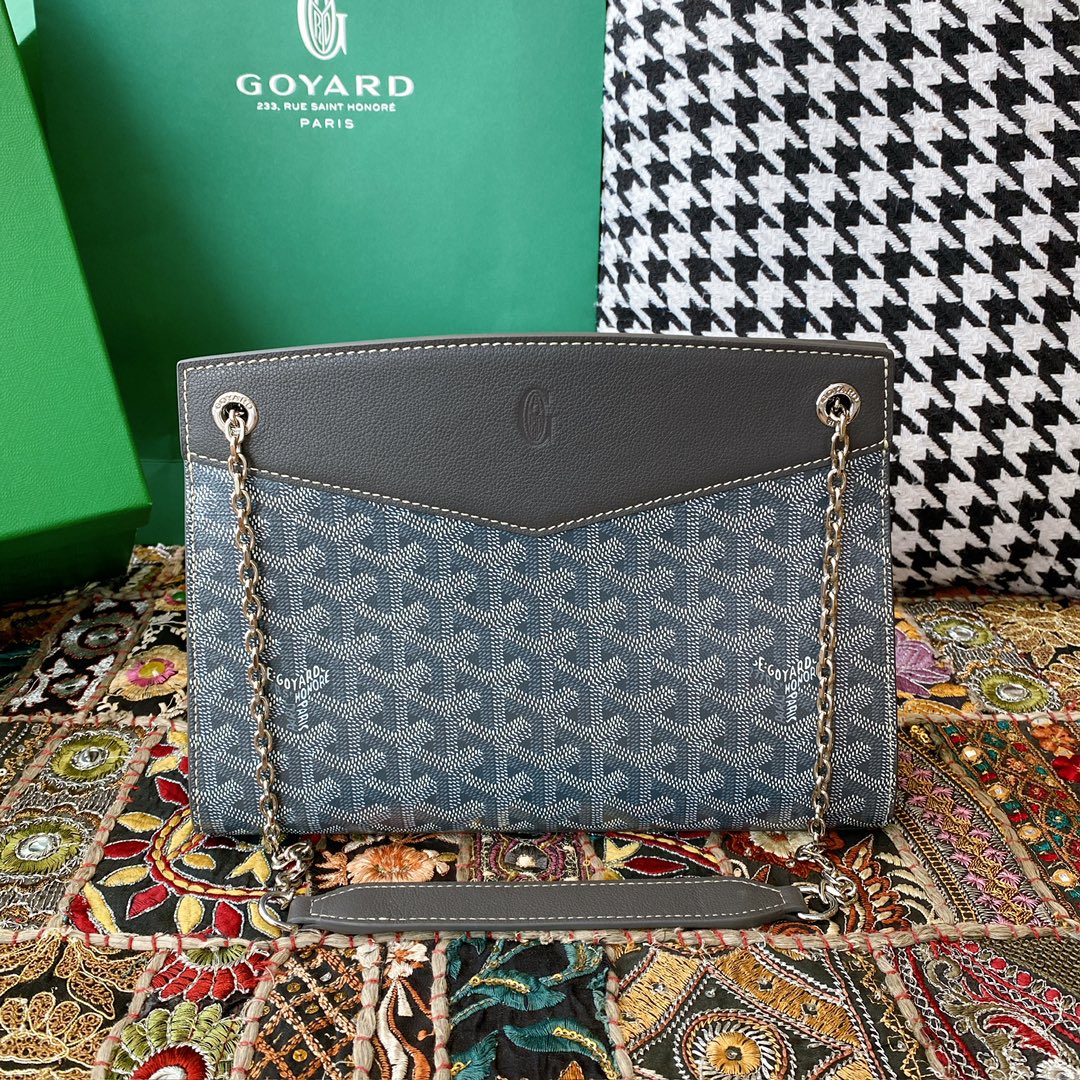 Bagsaaa G09ard Rouette Structuré PM Bag Gray - 25.5 x 9 x 18 cm