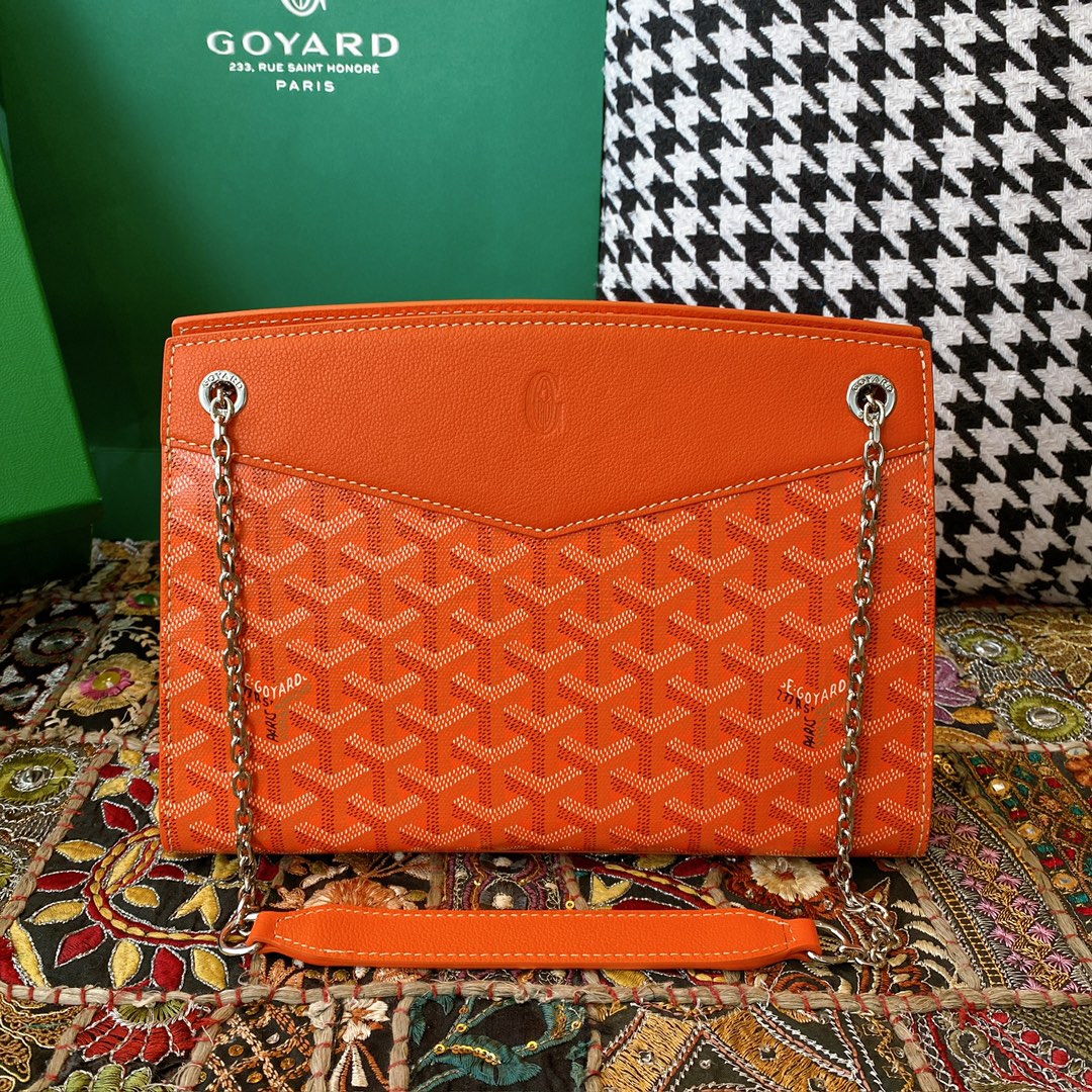 Bagsaaa G09ard Rouette Structuré PM Bag Orange - 25.5 x 9 x 18 cm