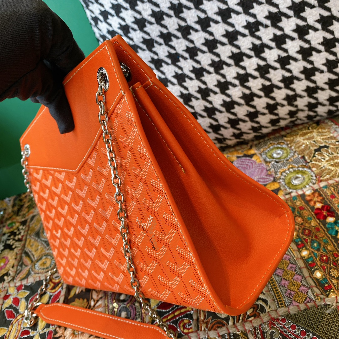 Bagsaaa G09ard Rouette Structuré PM Bag Orange - 25.5 x 9 x 18 cm