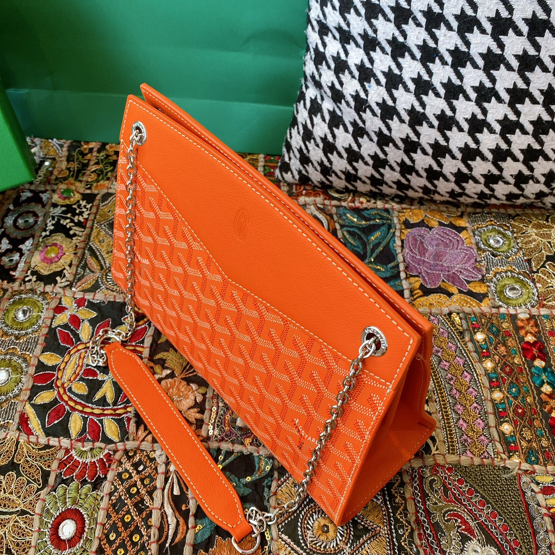 Bagsaaa G09ard Rouette Structuré PM Bag Orange - 25.5 x 9 x 18 cm