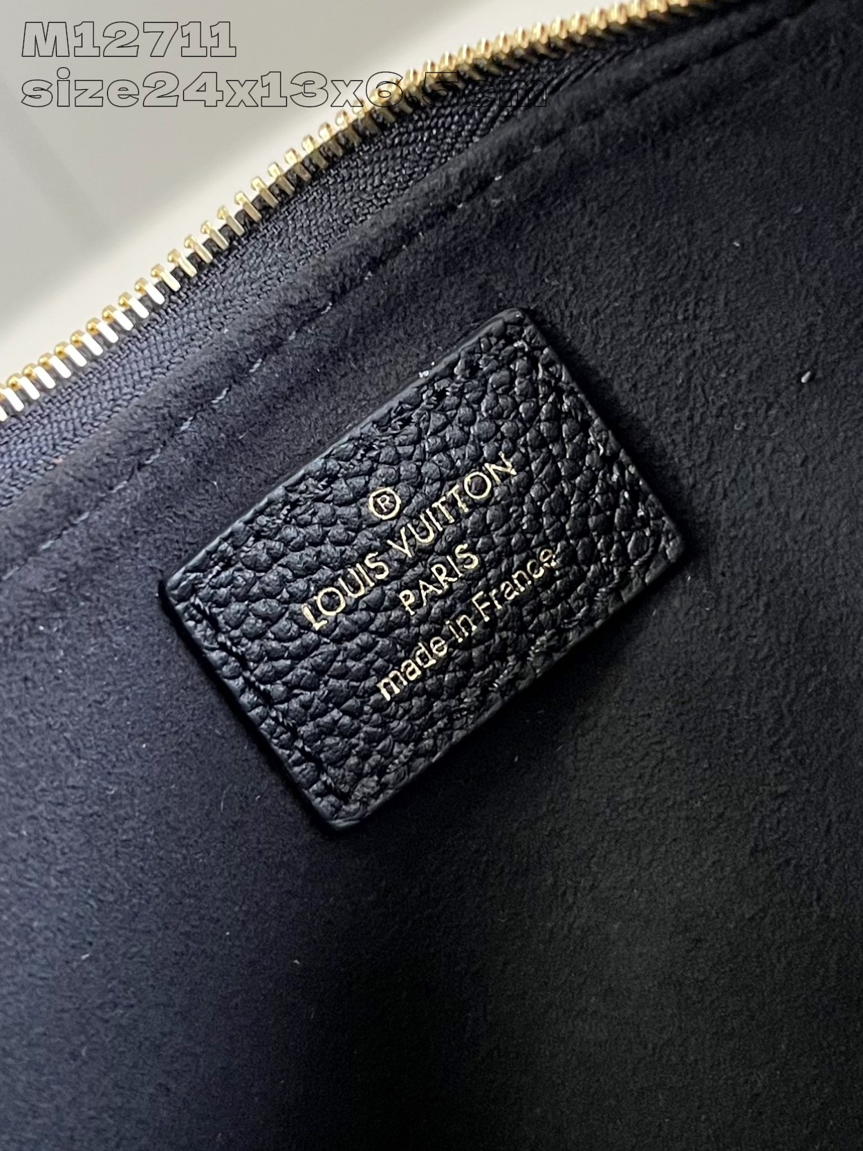 Bagsaaa L0vis Vvtt0n M83301 Liv Pochette Bag Black - 24x13x6.5cm