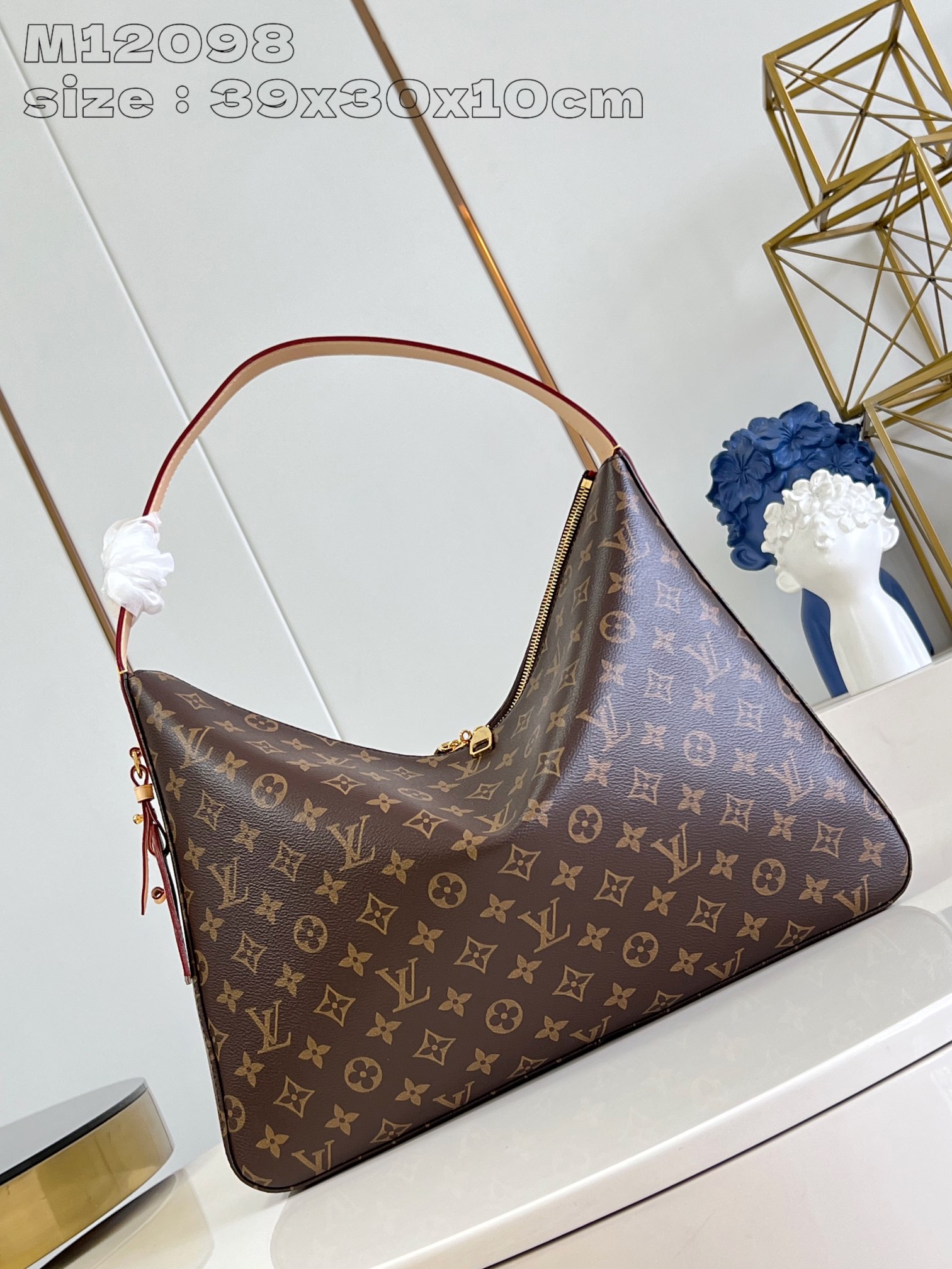 Bagsaaa L0vis Vvtt0n M12098 Slouchy MM Bag Monogram - 40 x 31 x 11 cm