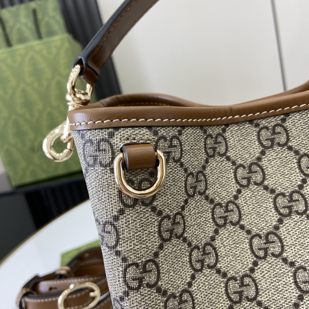 Bagsaaa Gvc*1 GG Emblem Mini Bucket Bag 815118 - 19x18x11 cm