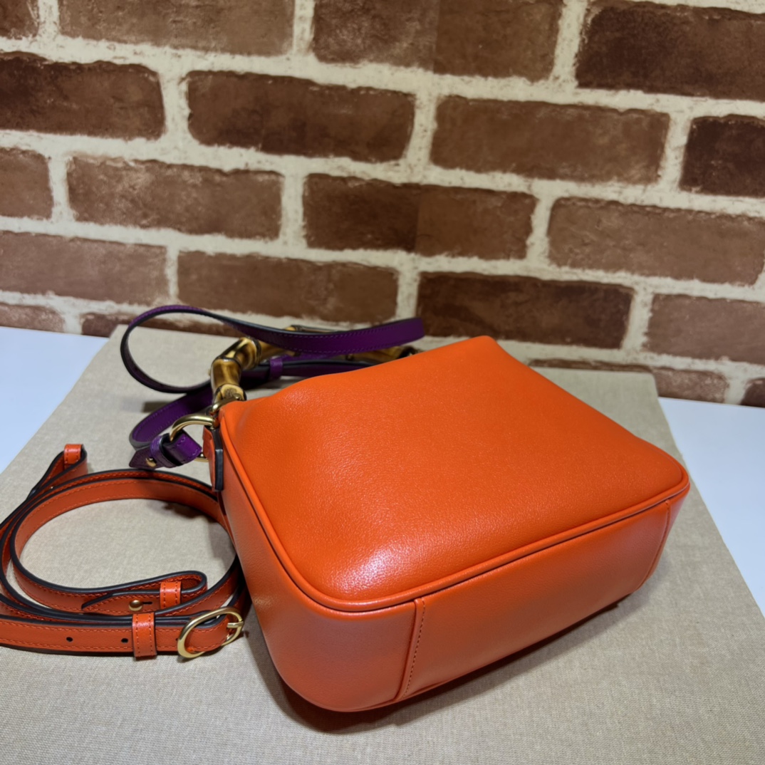 Bagsaaa Gvc*1 Diana small shoulder bag ‎746251 orange - 24x15x5cm
