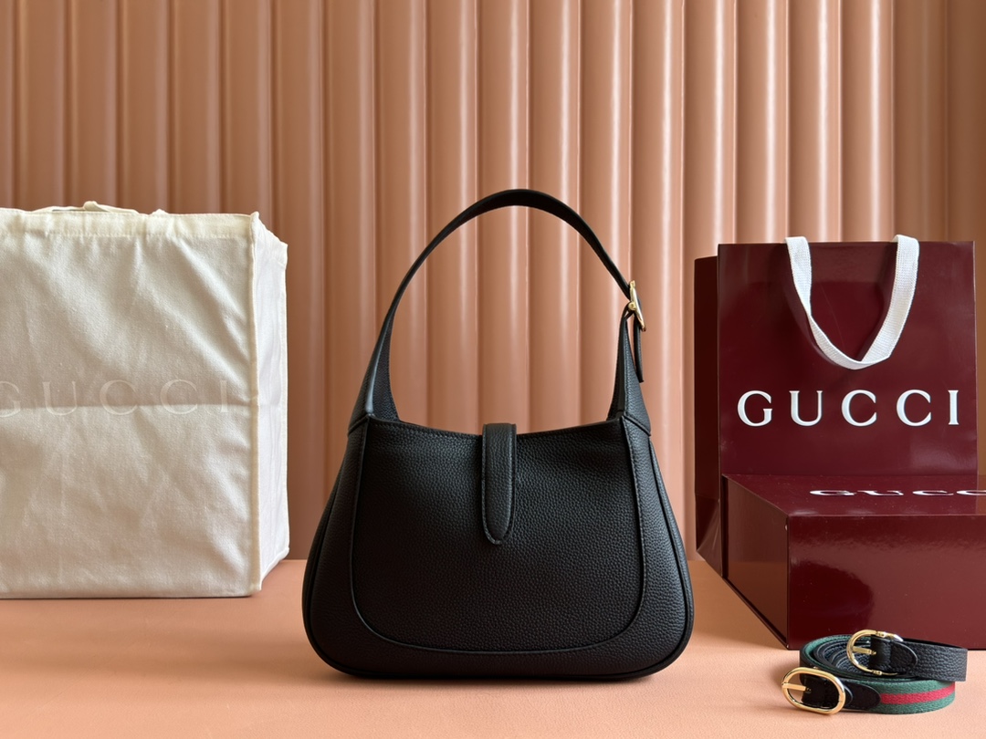 Bagsaaa Gvc*1 Jackie 1961 small shoulder bag 810232 black - 27.5x19x4cm