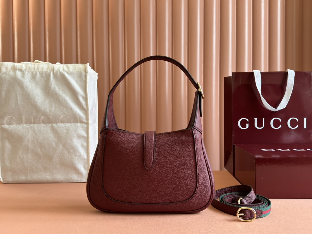 Bagsaaa Gvc*1 Jackie 1961 small shoulder bag 810232 red - 27.5x19x4cm
