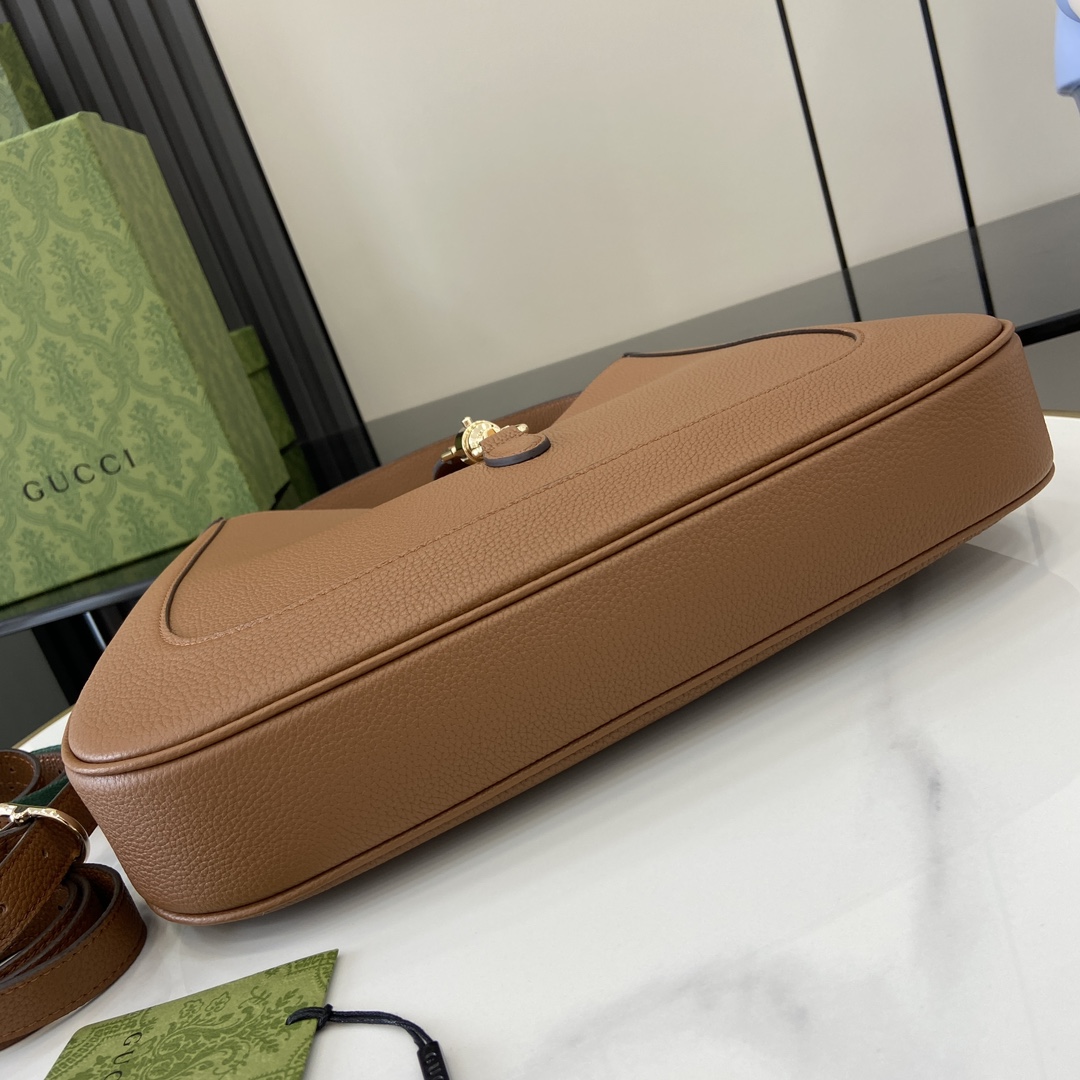 Bagsaaa Gvc*1 Jackie 1961 medium shoulder bag 810229 brown - 35 x 32 x 5.5cm