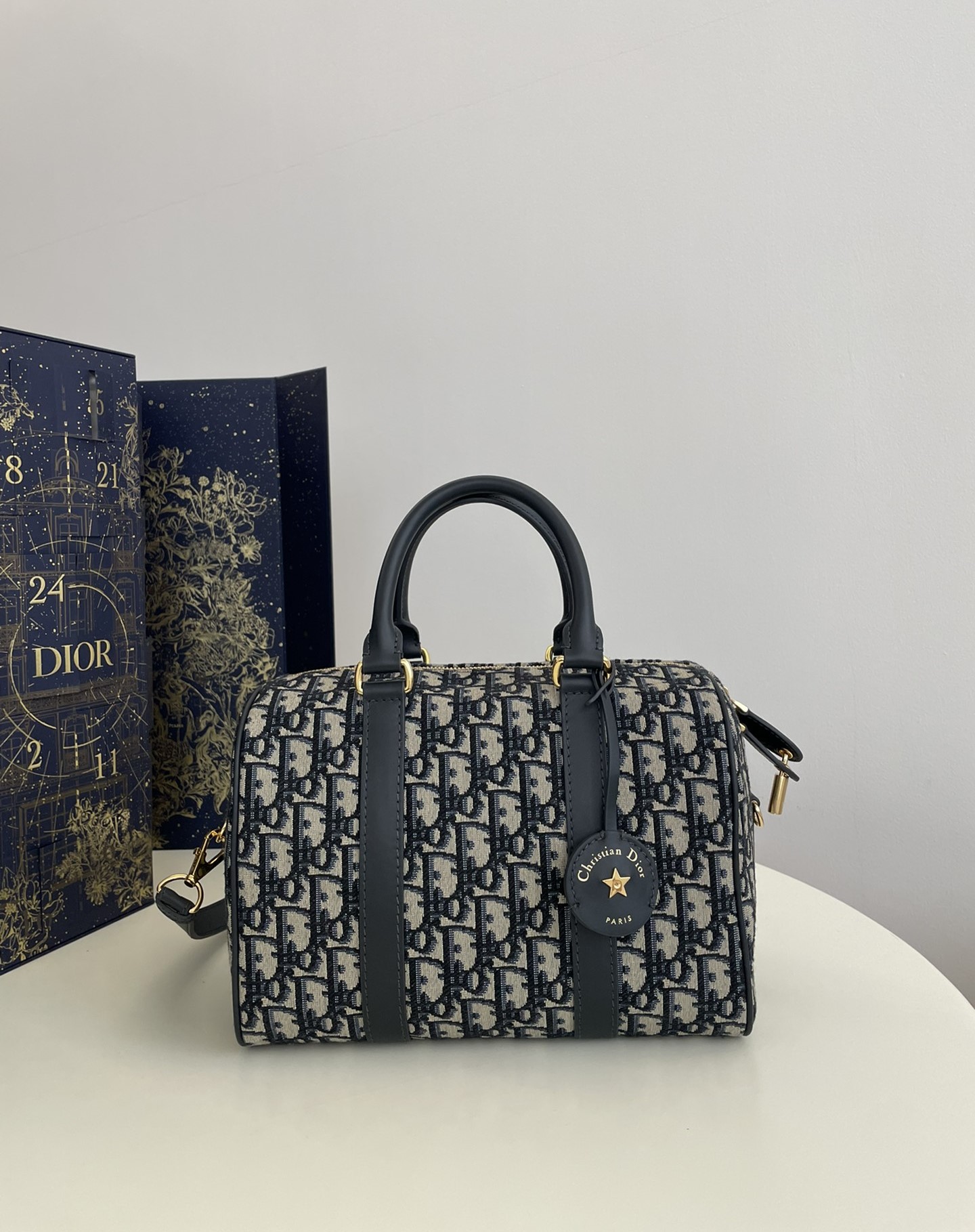 Bagsaaa D10r Groove 25 Bag Blue D10r Oblique Jacquard - 25 x 19 x 16 cm