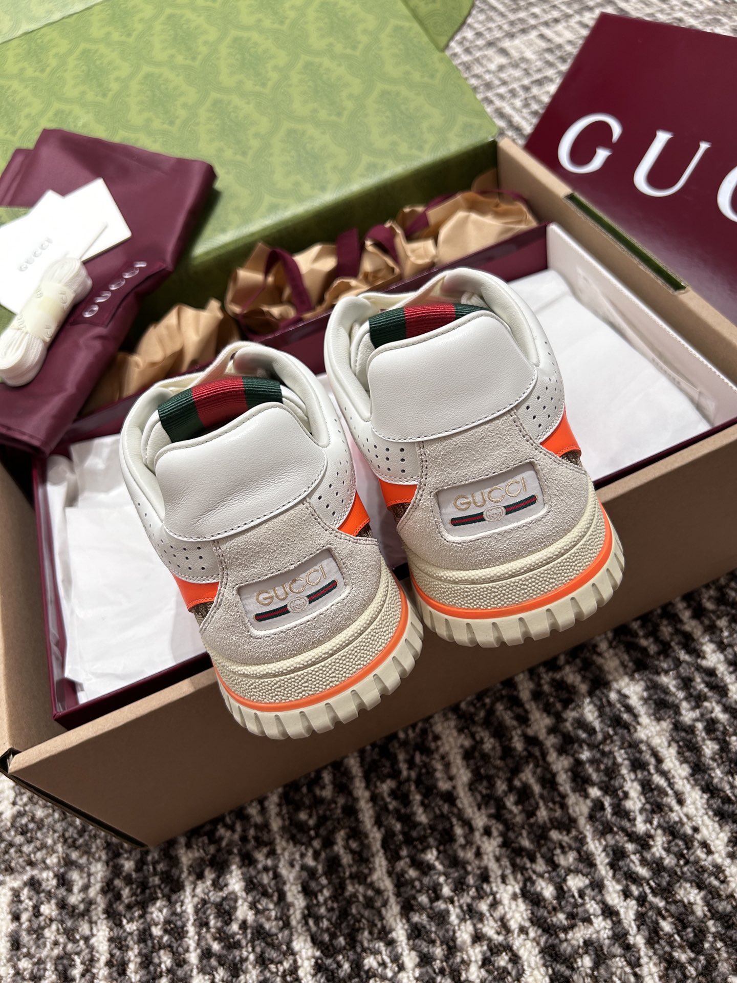 Bagsaaa Gvc*1 Re-Web sneaker 785452 Orange