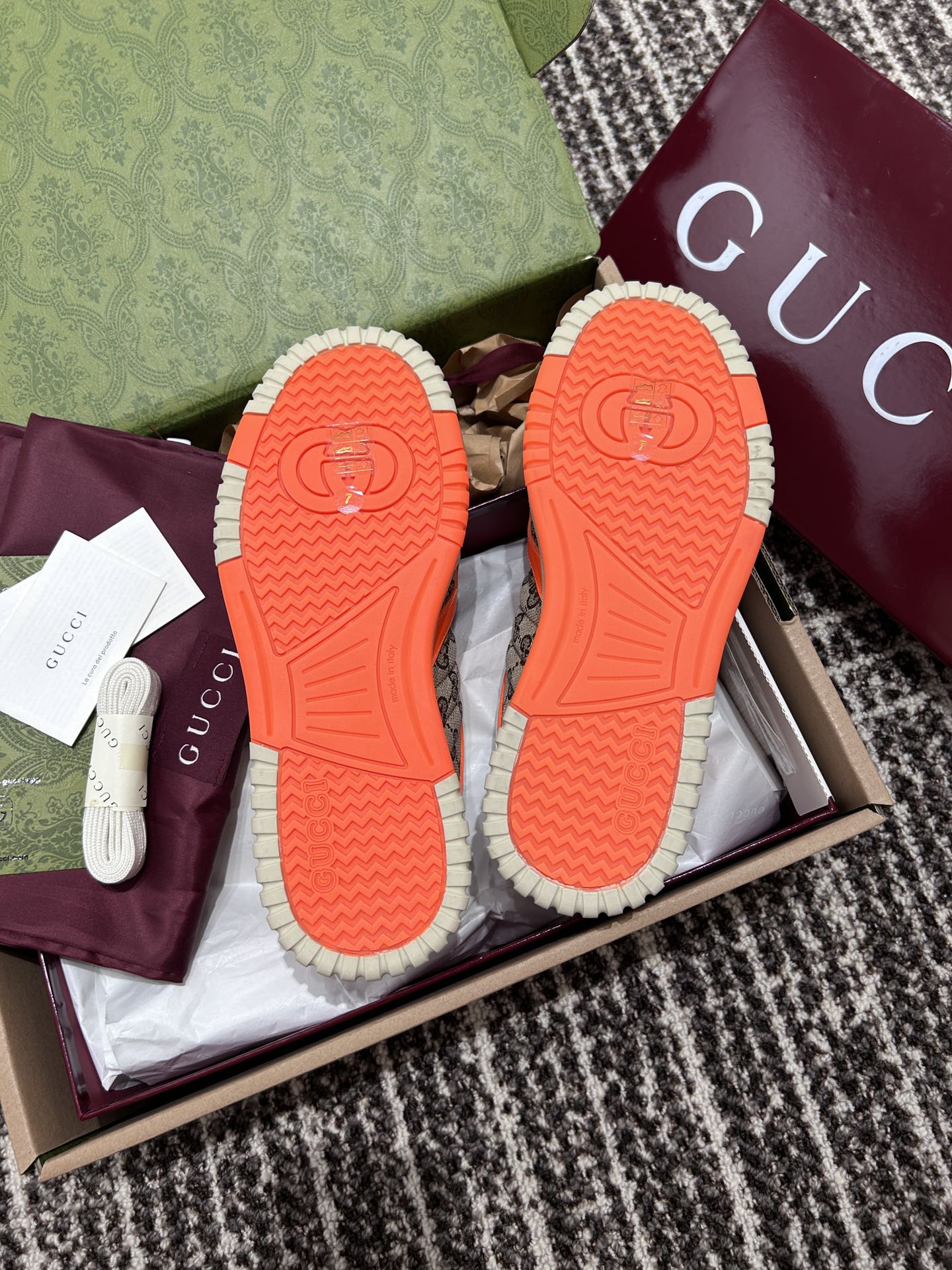Bagsaaa Gvc*1 Re-Web sneaker 785452 Orange