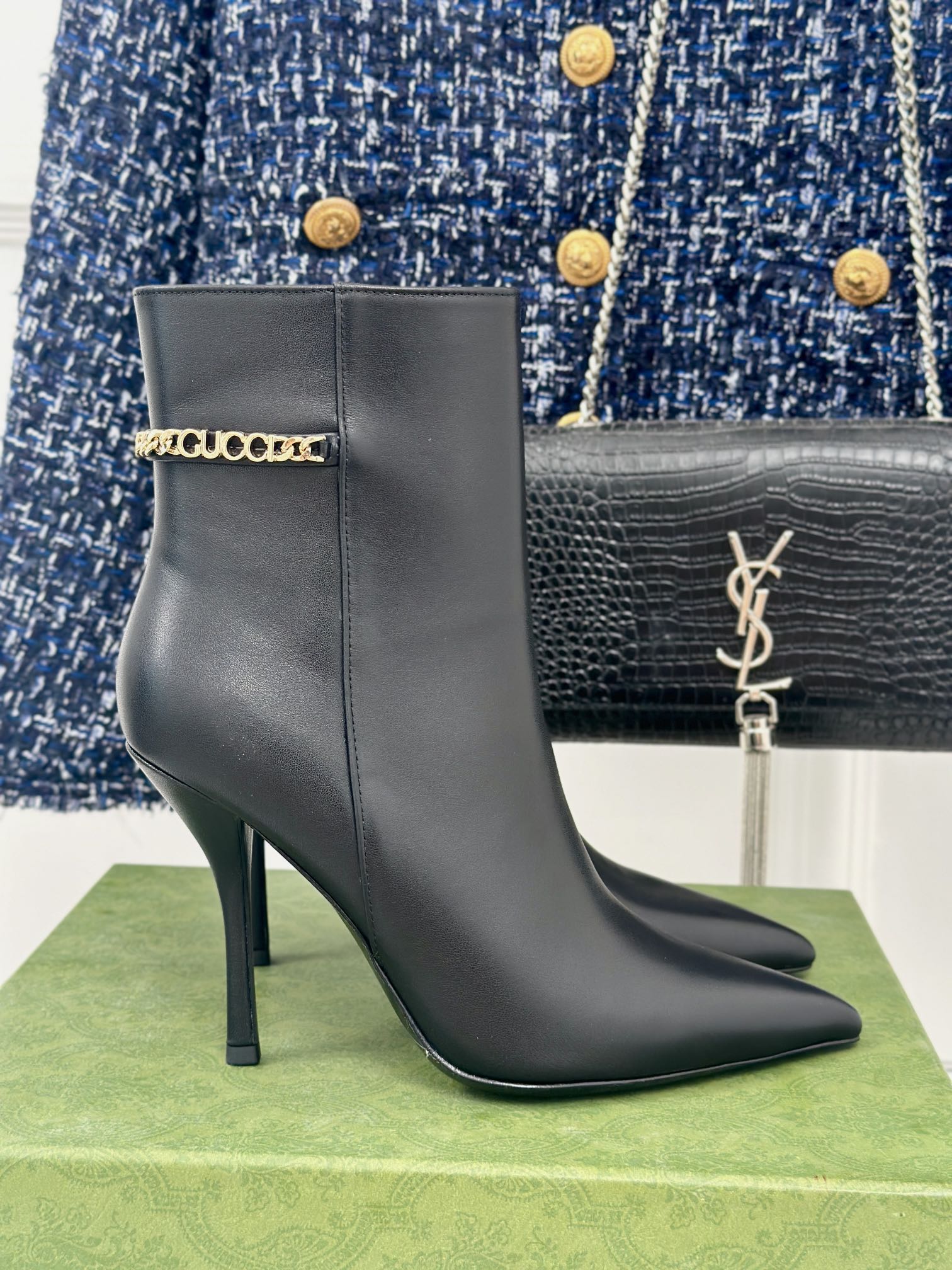 Bagsaaa Gvc*1 Women's Gvc*1 Signoria ankle boot 785728 black