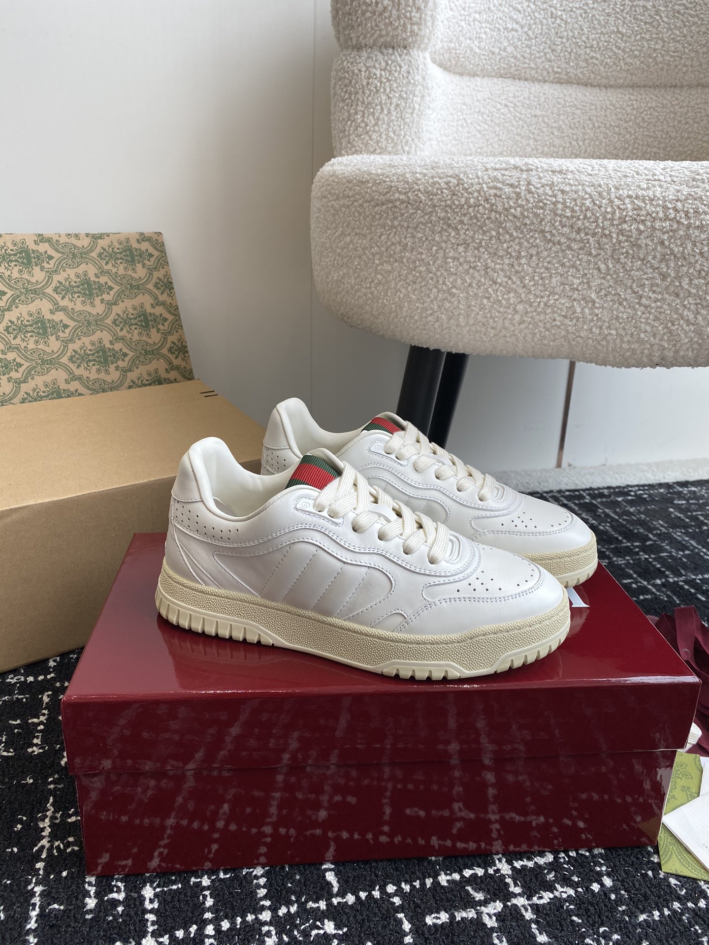 Bagsaaa Gvc*1 Re-Web sneaker 785728 White
