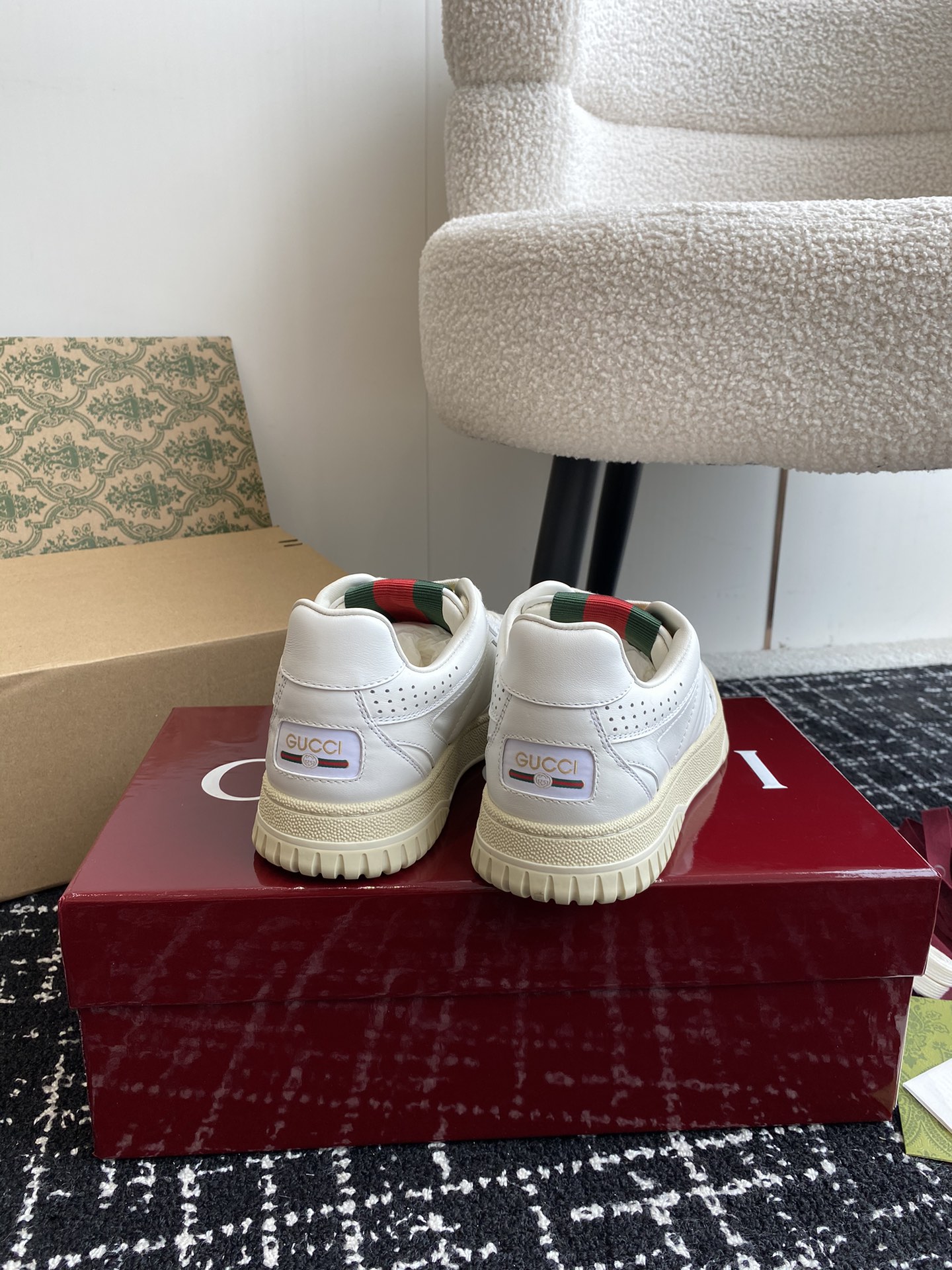 Bagsaaa Gvc*1 Re-Web sneaker 785728 White