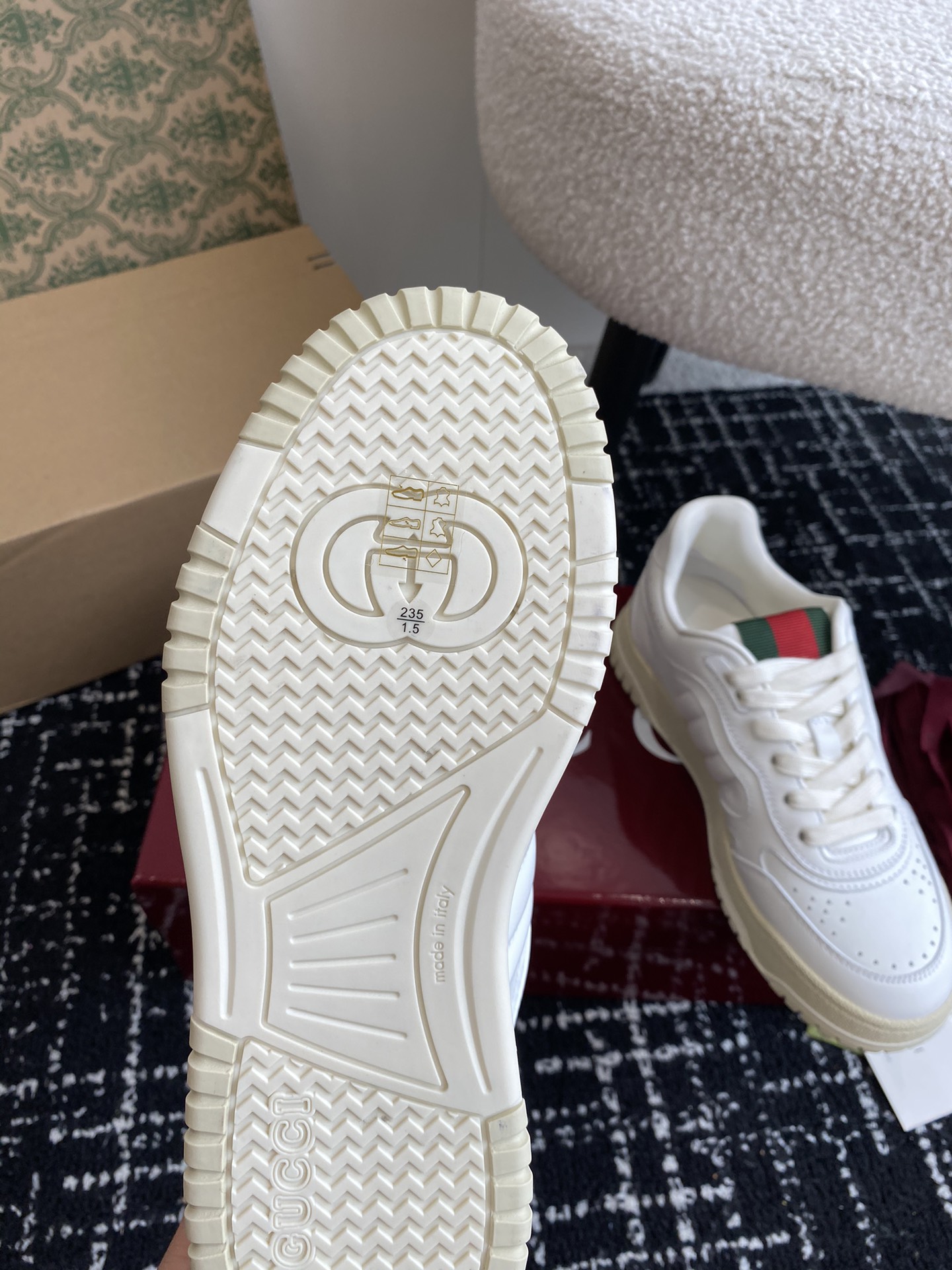 Bagsaaa Gvc*1 Re-Web sneaker 785728 White