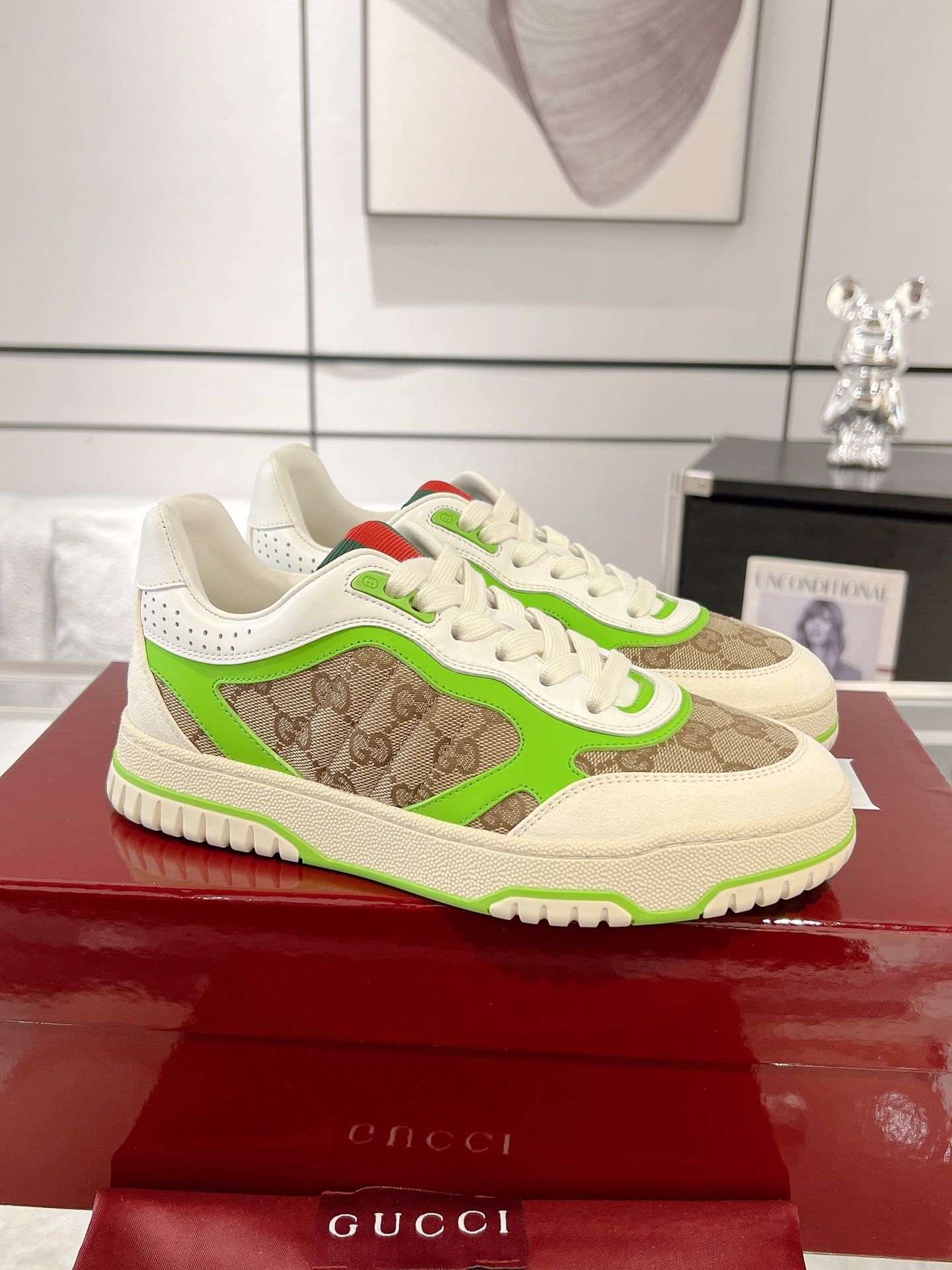 Bagsaaa Gvc*1 Women's Gvc*1 Re-Web sneaker 785452 Green
