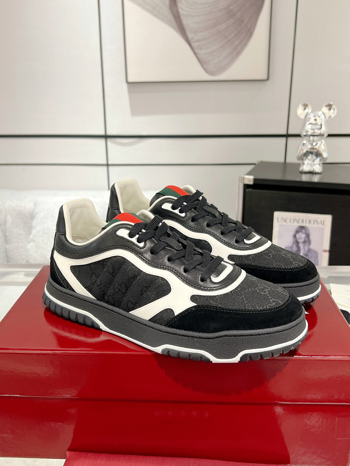 Bagsaaa Men's Gvc*1 Re-Web sneaker 787476 black