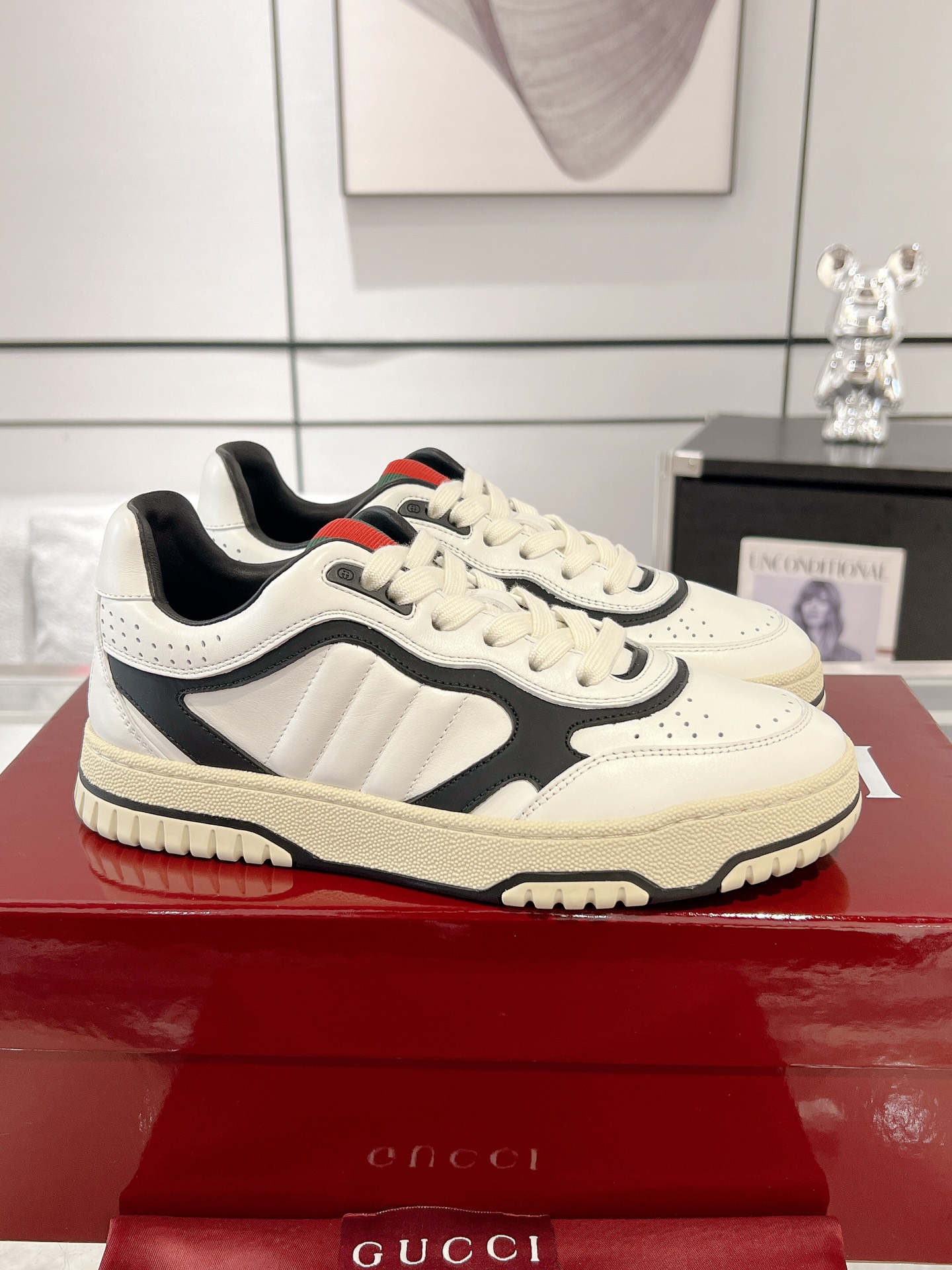 Bagsaaa Gvc*1 Re-Web sneaker White & Black