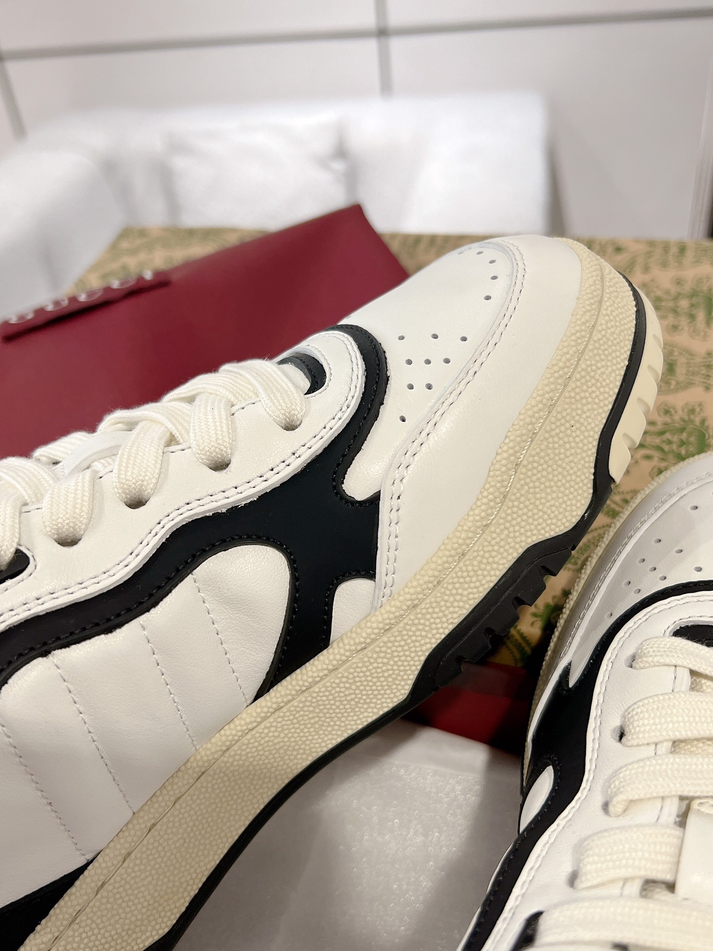 Bagsaaa Gvc*1 Re-Web sneaker White & Black