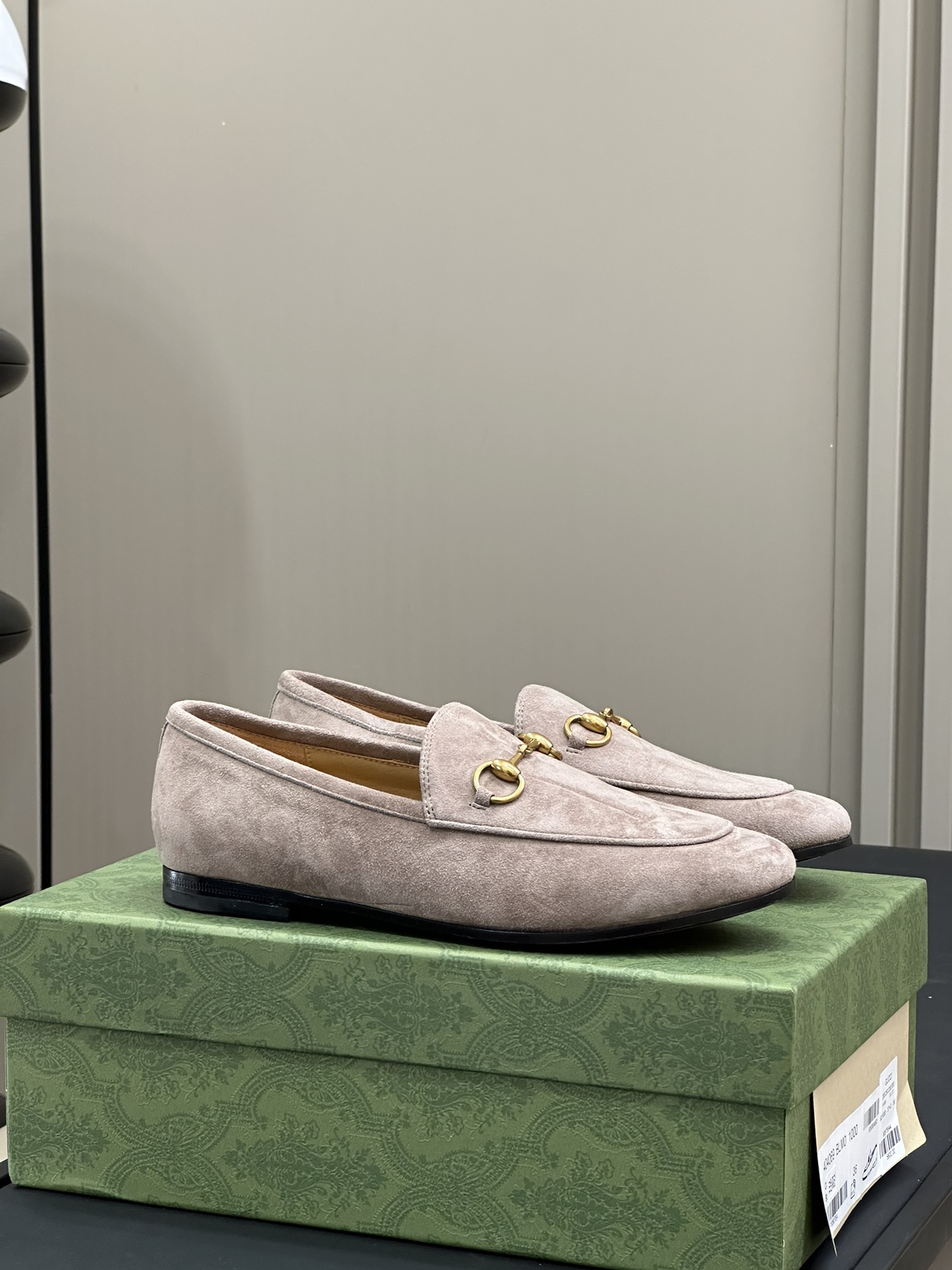 Bagsaaa Women's Gvc*1 Jordaan Loafer Beige Suede