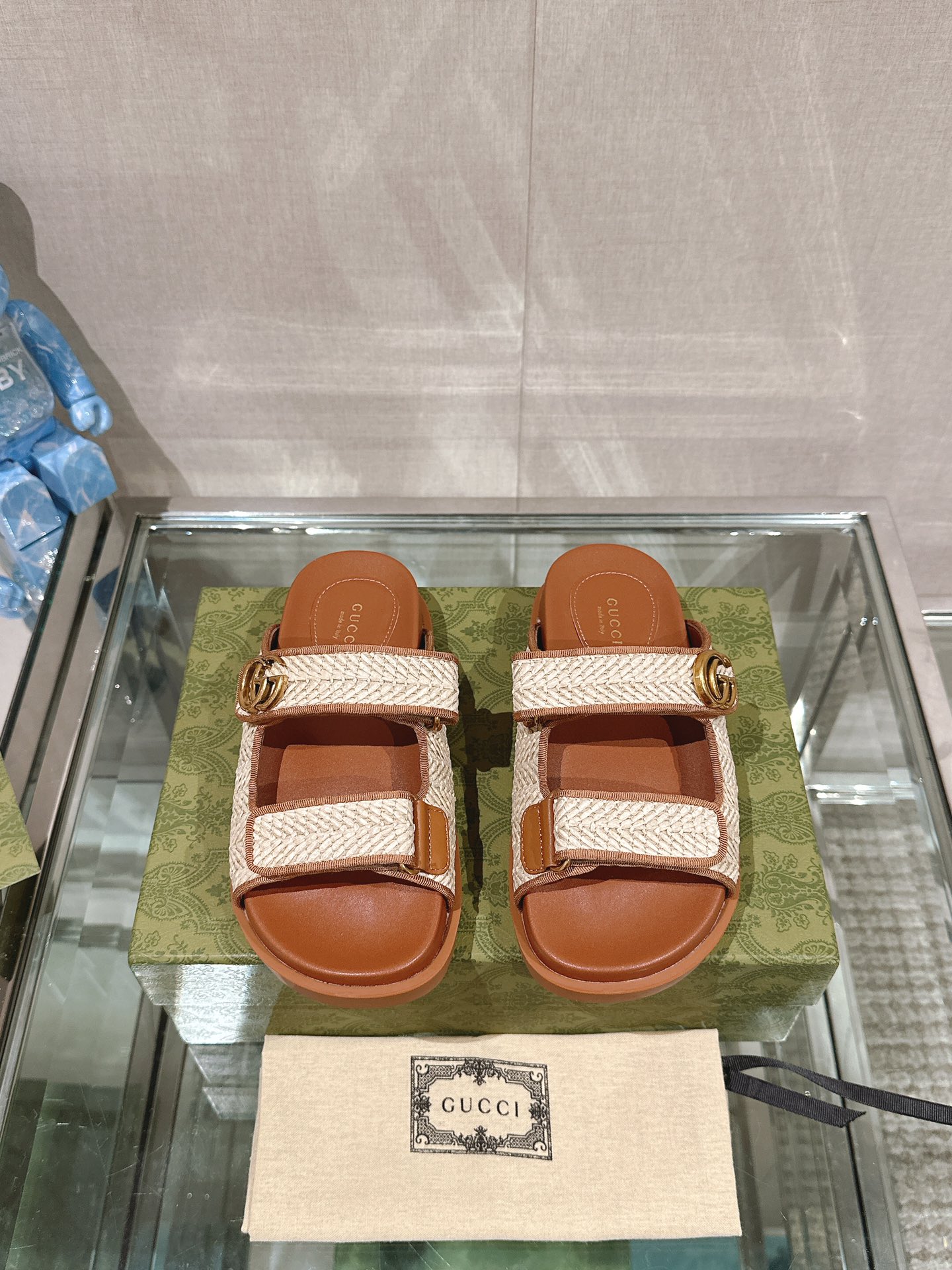 Bagsaaa Gvc*1 Women's sandal with Double G 780061