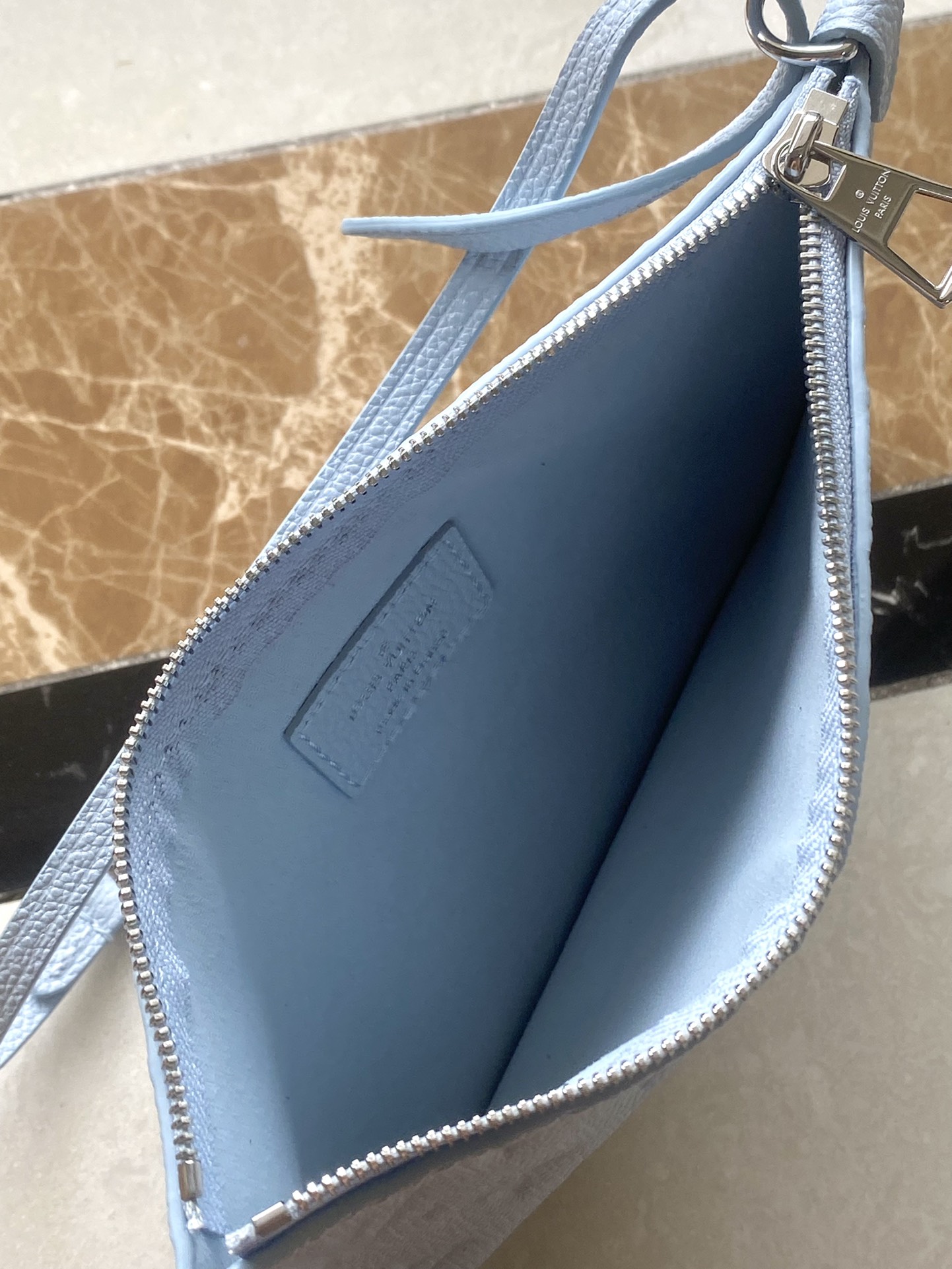 Bagsaaa L0vis Vvtt0n M46673 CarryAll PM Blue - 29.5 × 24 × 12 cm