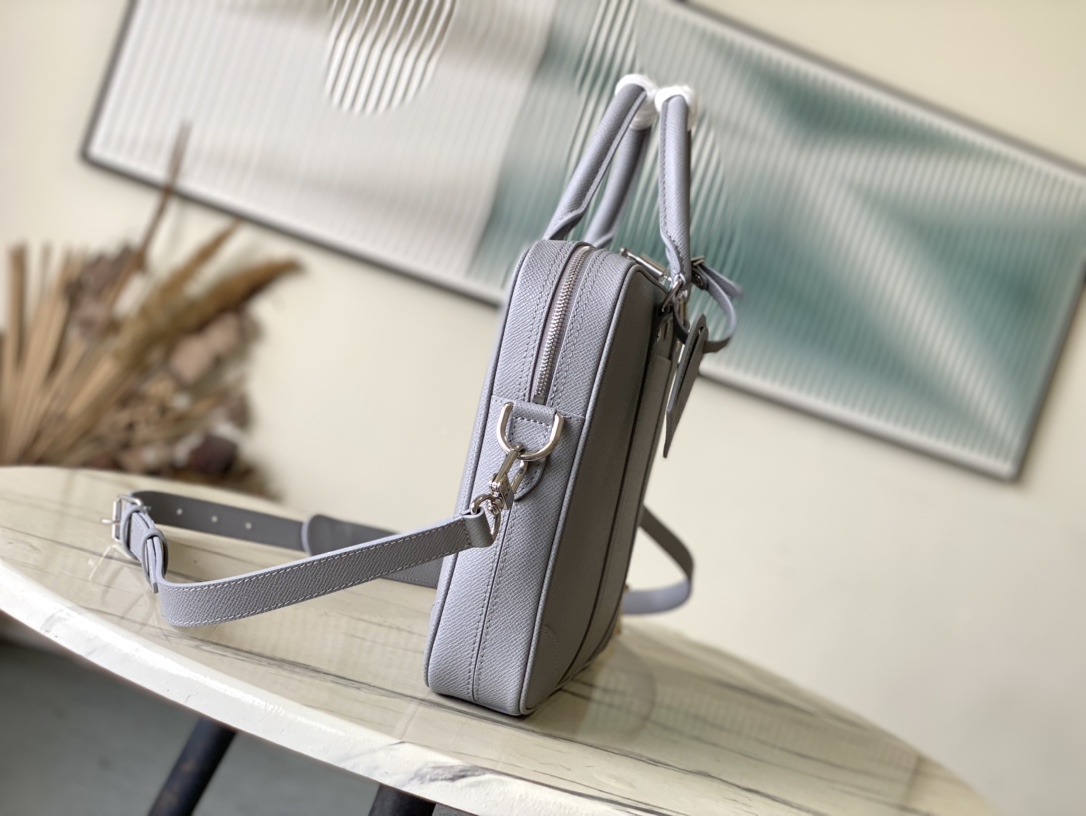 Bagsaaa L0vis Vvtt0n M11659 Porte Documents Voyage PM Gray - 36.5 x 27.5 x 6 cm