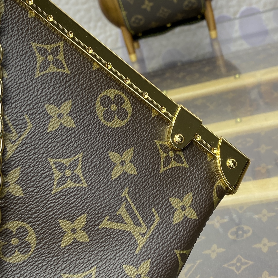 Bagsaaa L0vis Vvtt0n M12075 Lucky Trunk Bag Monogram - 38 x 23 x 1 cm