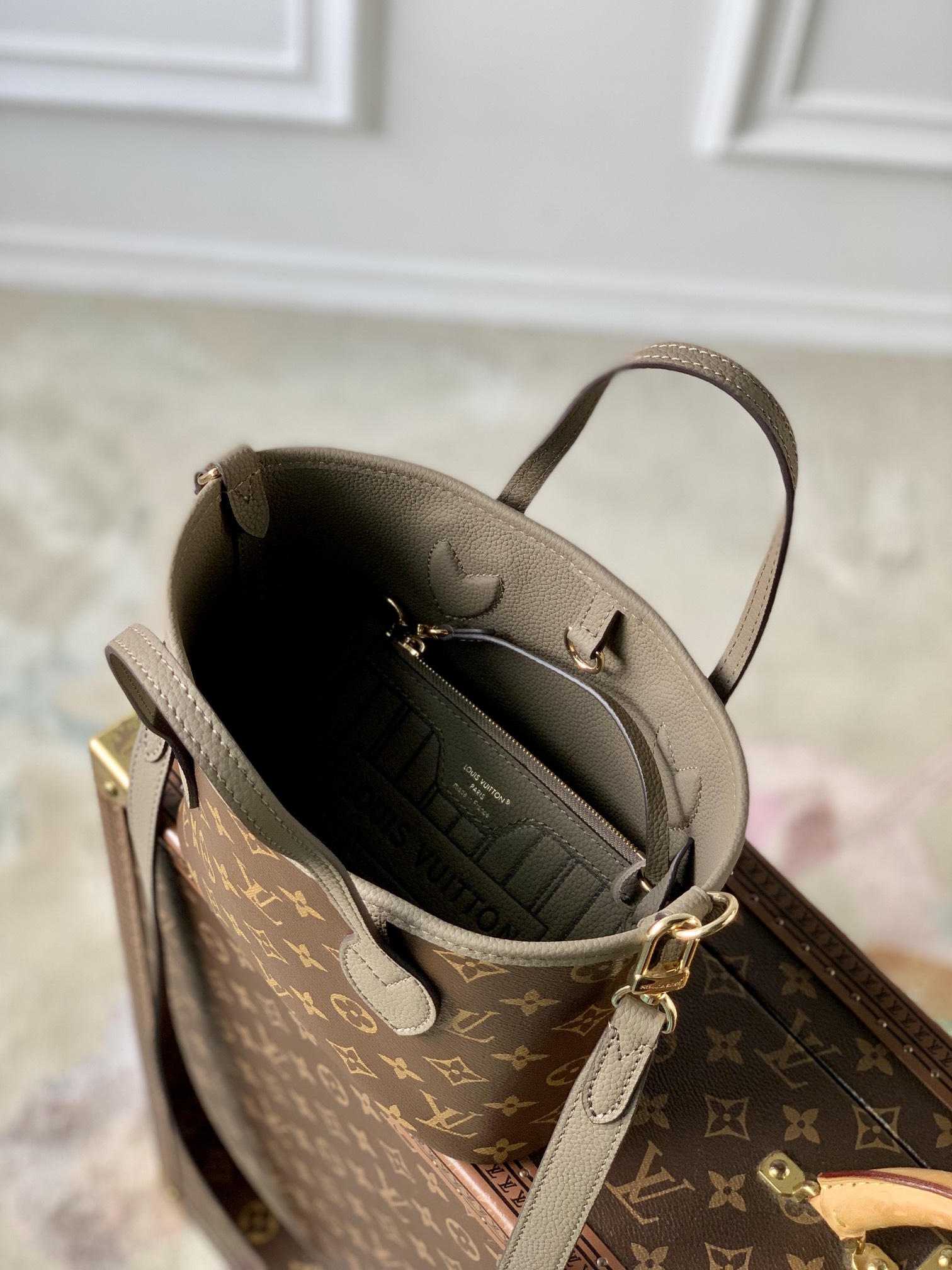 Bagsaaa L0vis Vvtt0n M12109 Neverfull Bandoulière Inside Out BB - 24 x 14 x 9 cm