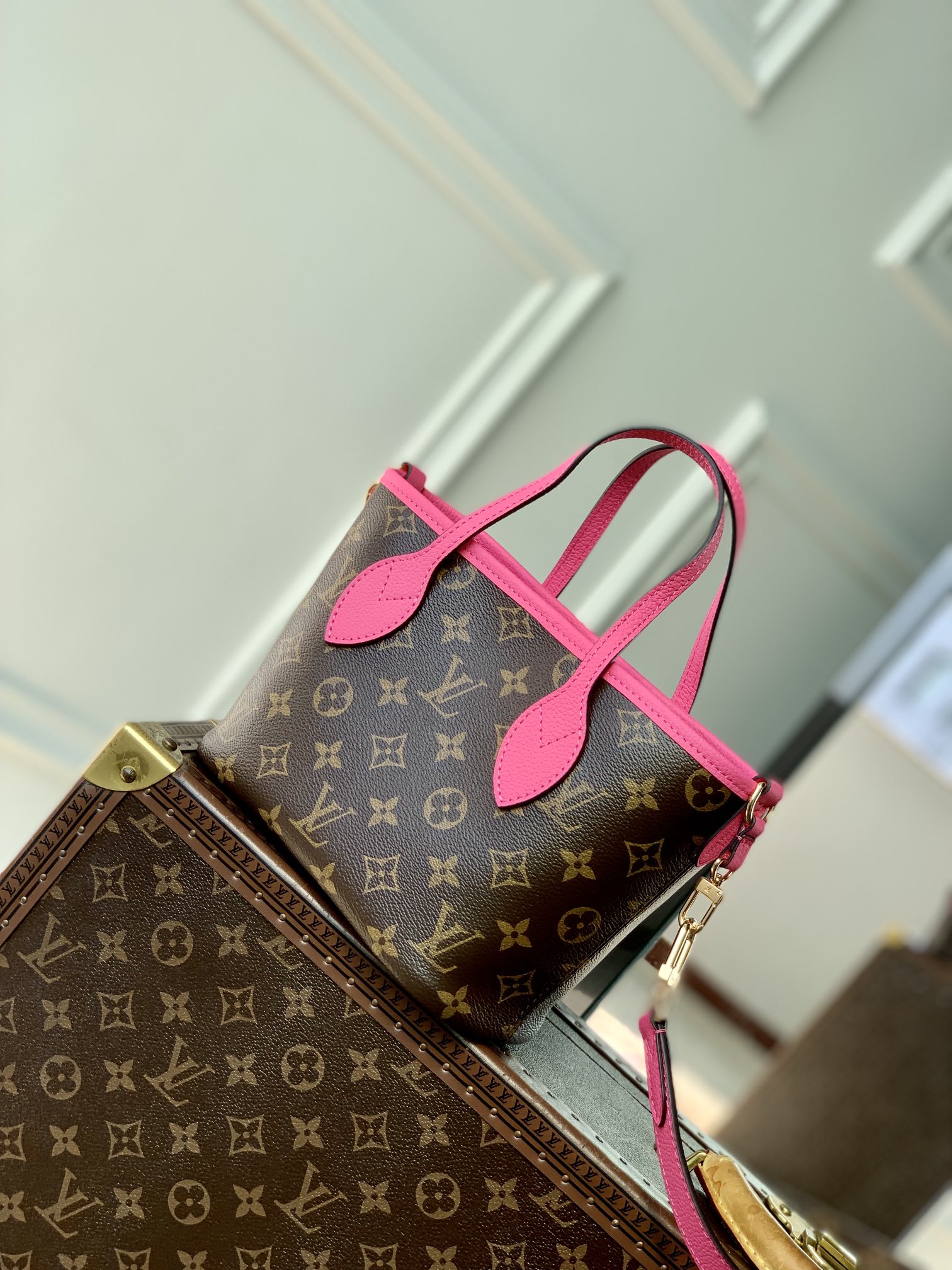 Bagsaaa L0vis Vvtt0n M12106 Neverfull Bandoulière Inside Out BB - 24 x 14 x 9 cm