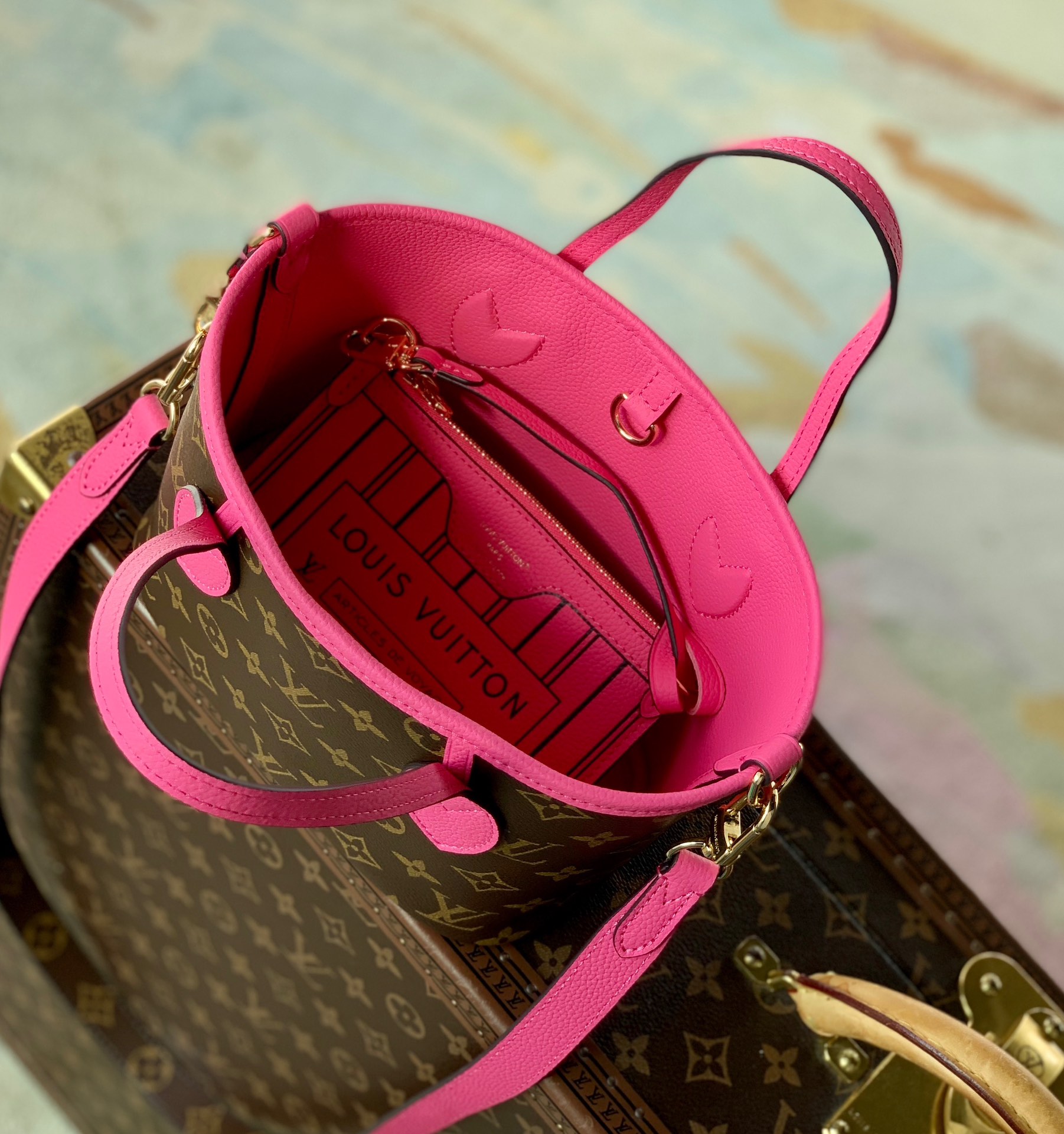 Bagsaaa L0vis Vvtt0n M12106 Neverfull Bandoulière Inside Out BB - 24 x 14 x 9 cm