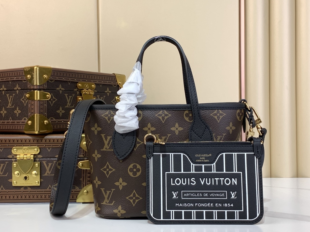 Bagsaaa L0vis Vvtt0n M12099 Neverfull Bandoulière Inside Out BB - 24 x 14 x 9 cm