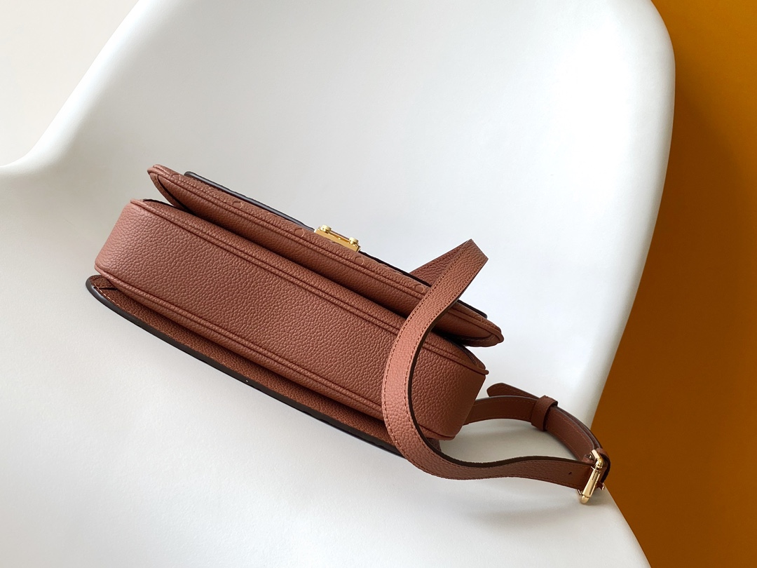 Bagsaaa L0vis Vvtt0n M12711 Pochette Métis Cognac Brown - 25 x 19 x 7 cm
