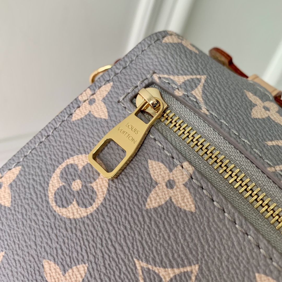Bagsaaa L0vis Vvtt0n M12429 Pochette Métis East West Gray - 21.5 x 13.5 x 6 cm
