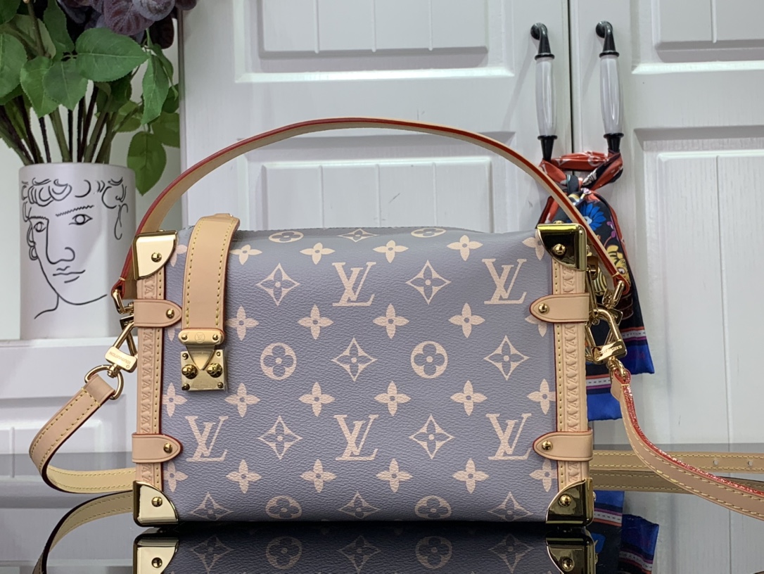Bagsaaa L0vis Vvtt0n M12428 Side Trunk MM Gray - 23.5 cm