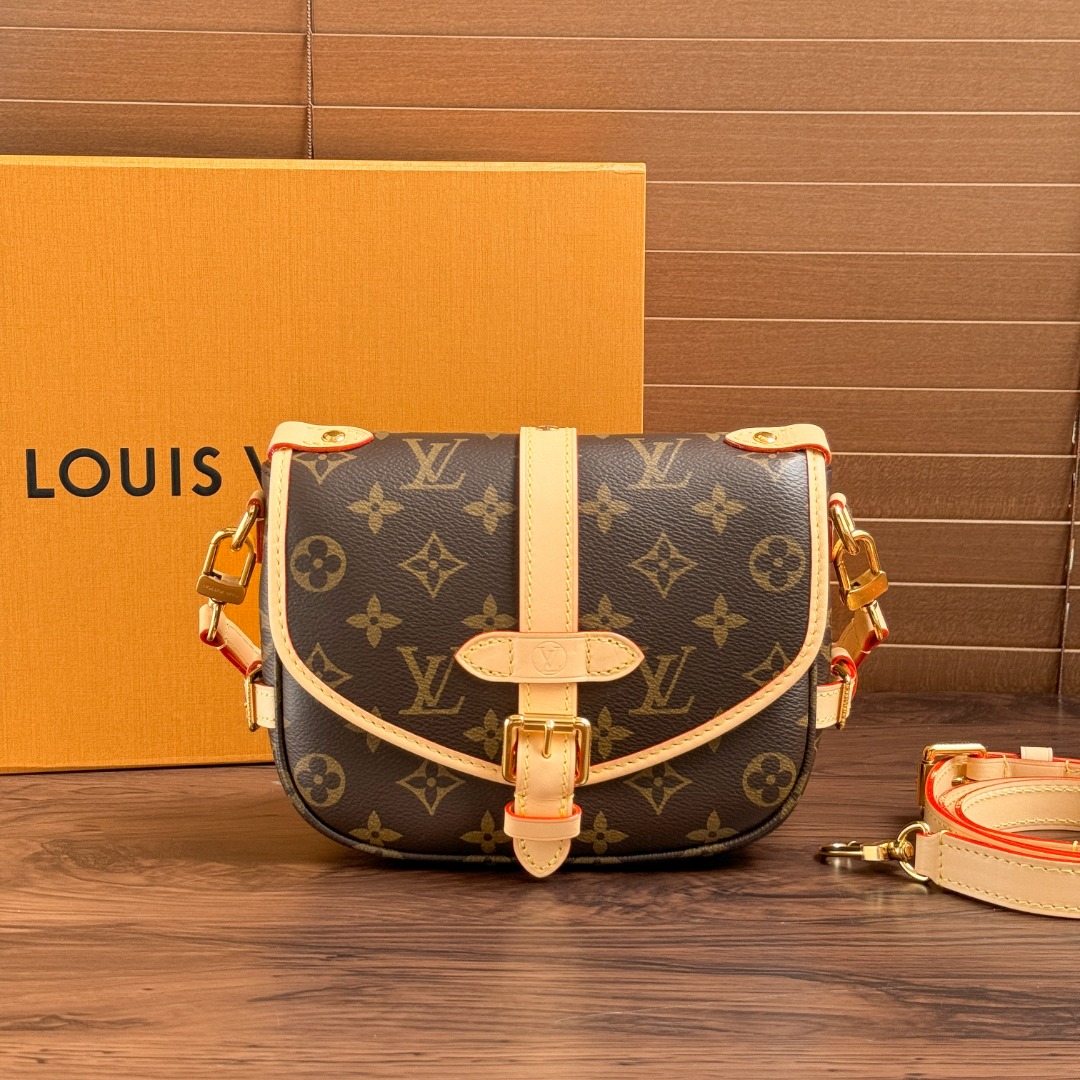 Bagsaaa L0vis Vvtt0n M46740 Saumur BB Monogram - 20 x 16 x 7.5 cm