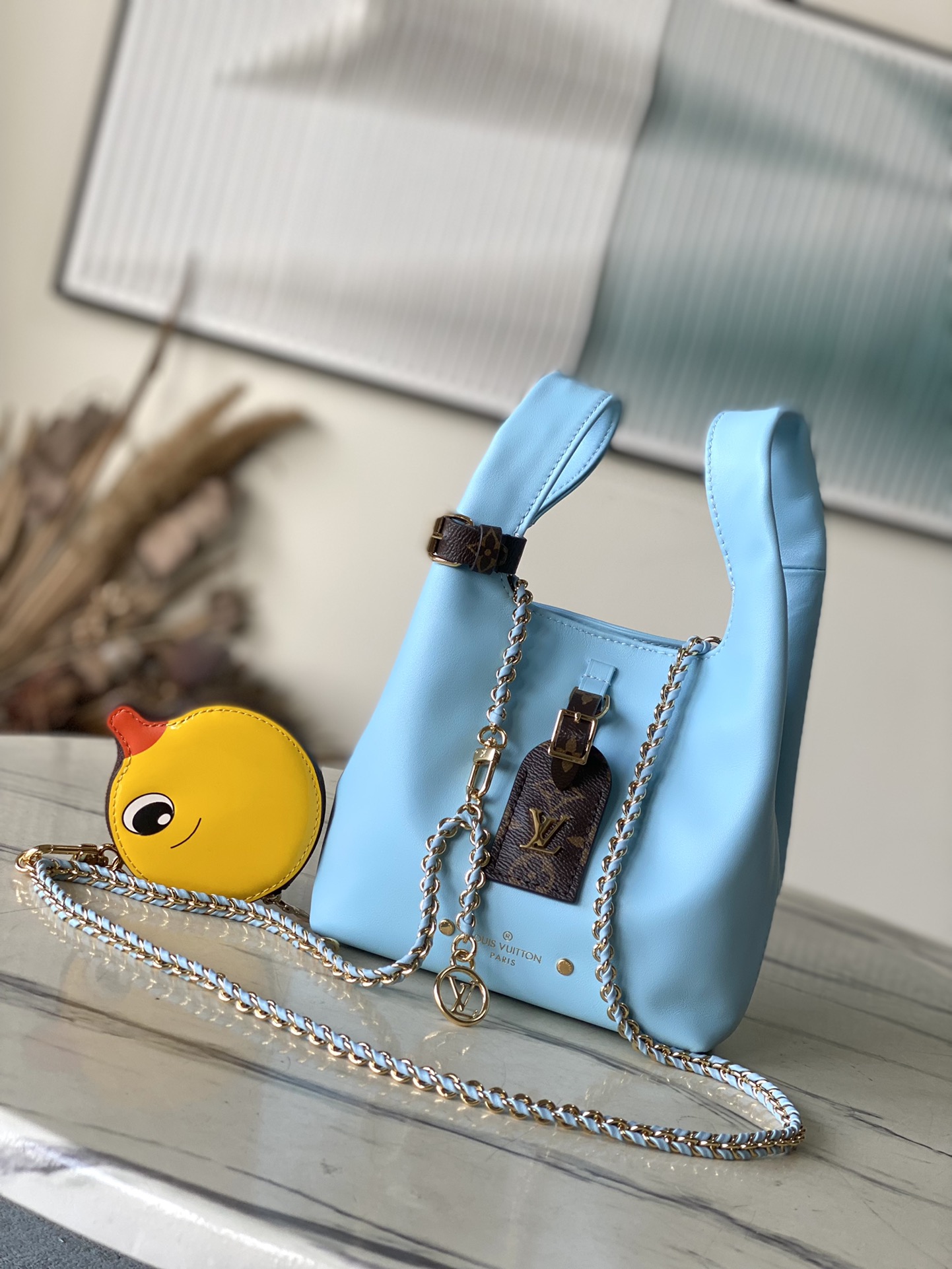 Bagsaaa L0vis Vvtt0n M11387 Atlantis BB Baby Blue - 17 x 17 x 7 cm