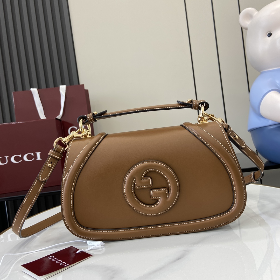 Bagsaaa Gvc*1 Blondie Small Top Handle Bag 815714 Brown - 27 x 17 x 7cm