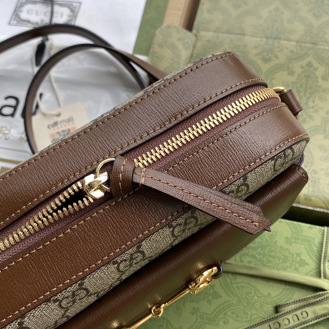 Bagsaaa Gvc*1 Horsebit 1955 small shoulder bag 645454 - 22.5*17*6.5cm
