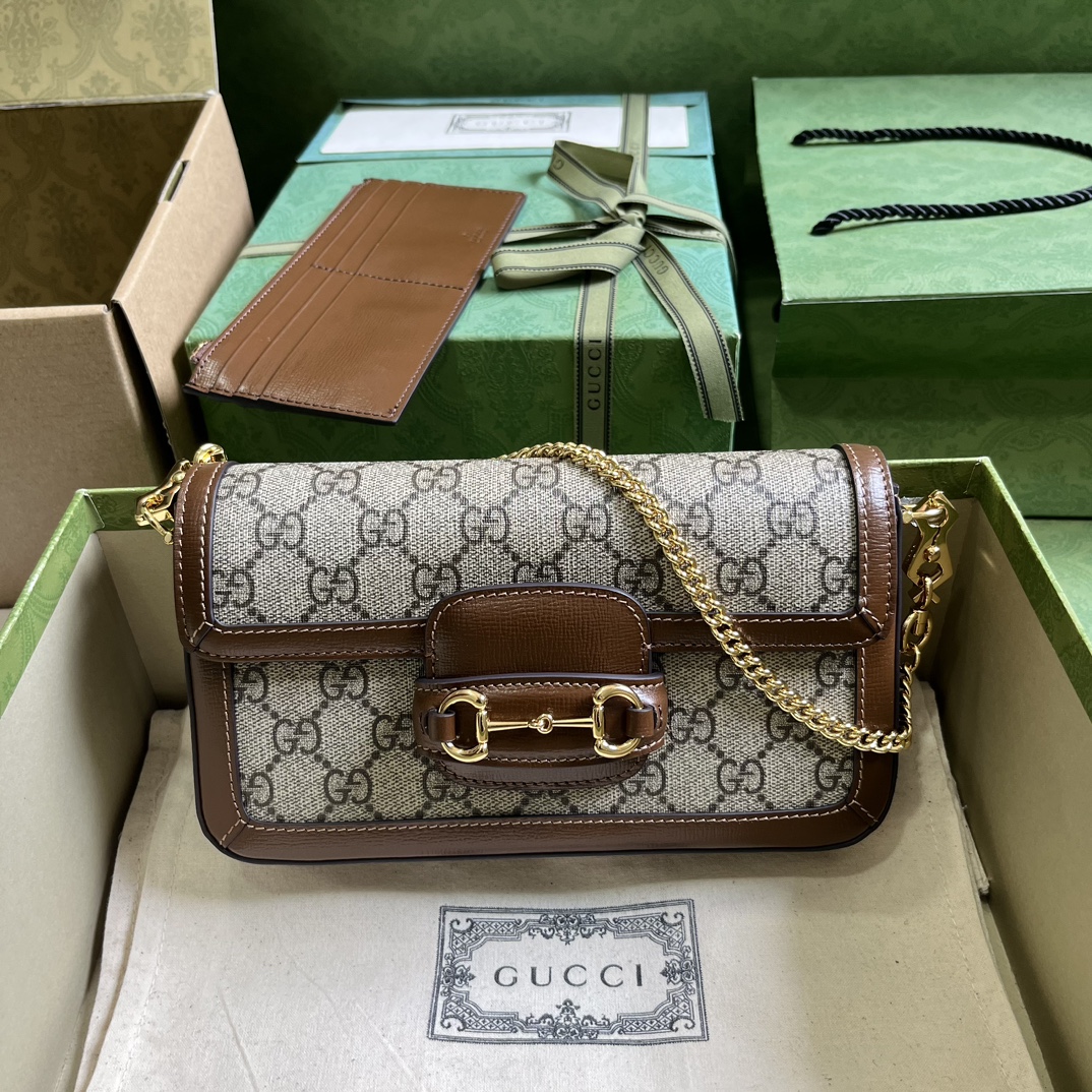Bagsaaa Gvc*1 Horsebit 1955 mini bag 752002 - 12.5x21.5x3 cm