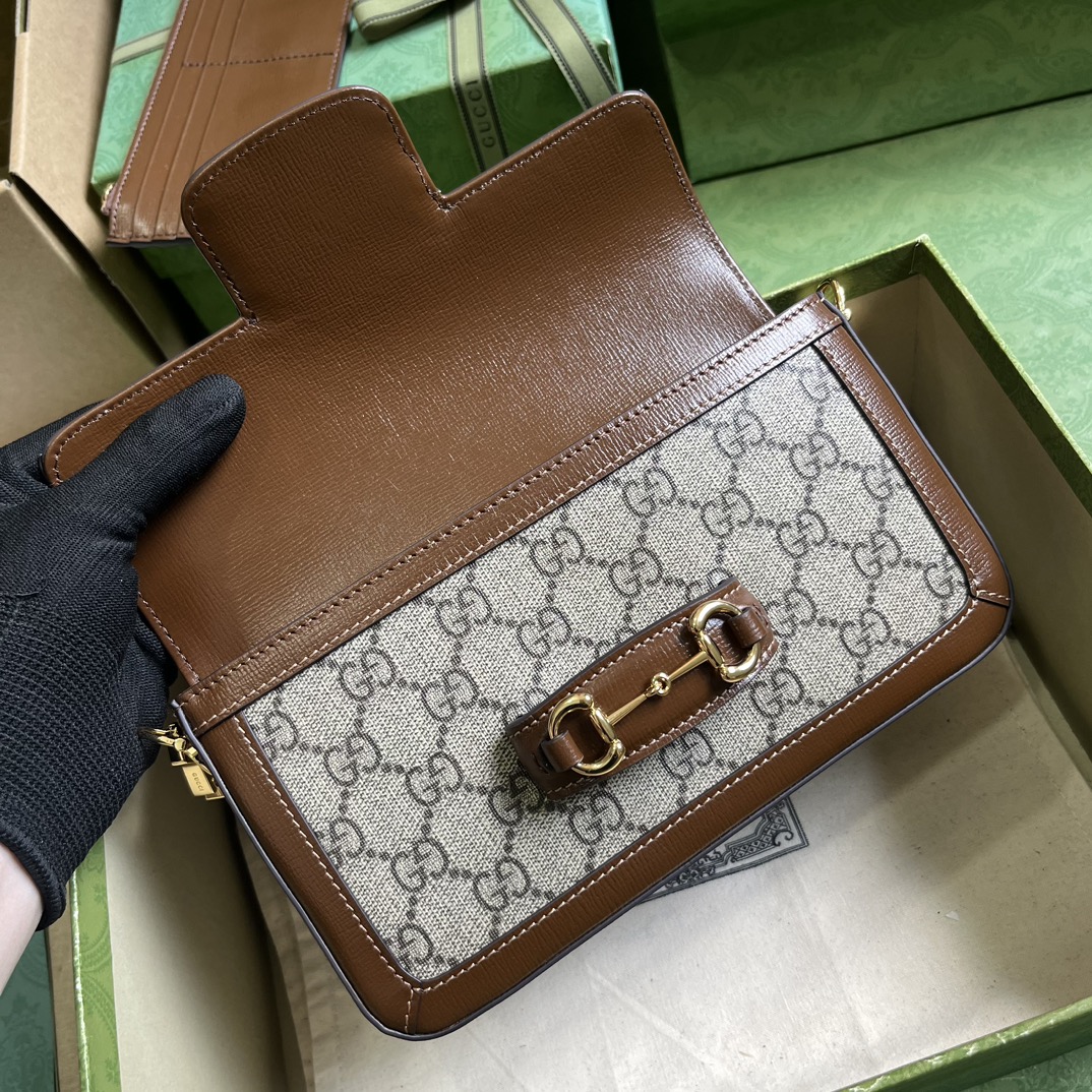 Bagsaaa Gvc*1 Horsebit 1955 mini bag 752002 - 12.5x21.5x3 cm