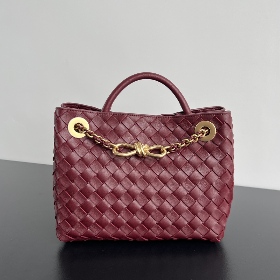 Bagsaaa B0tt*ga Ven*ta Small Andiamo 766014 Red - 20x25x10 cm