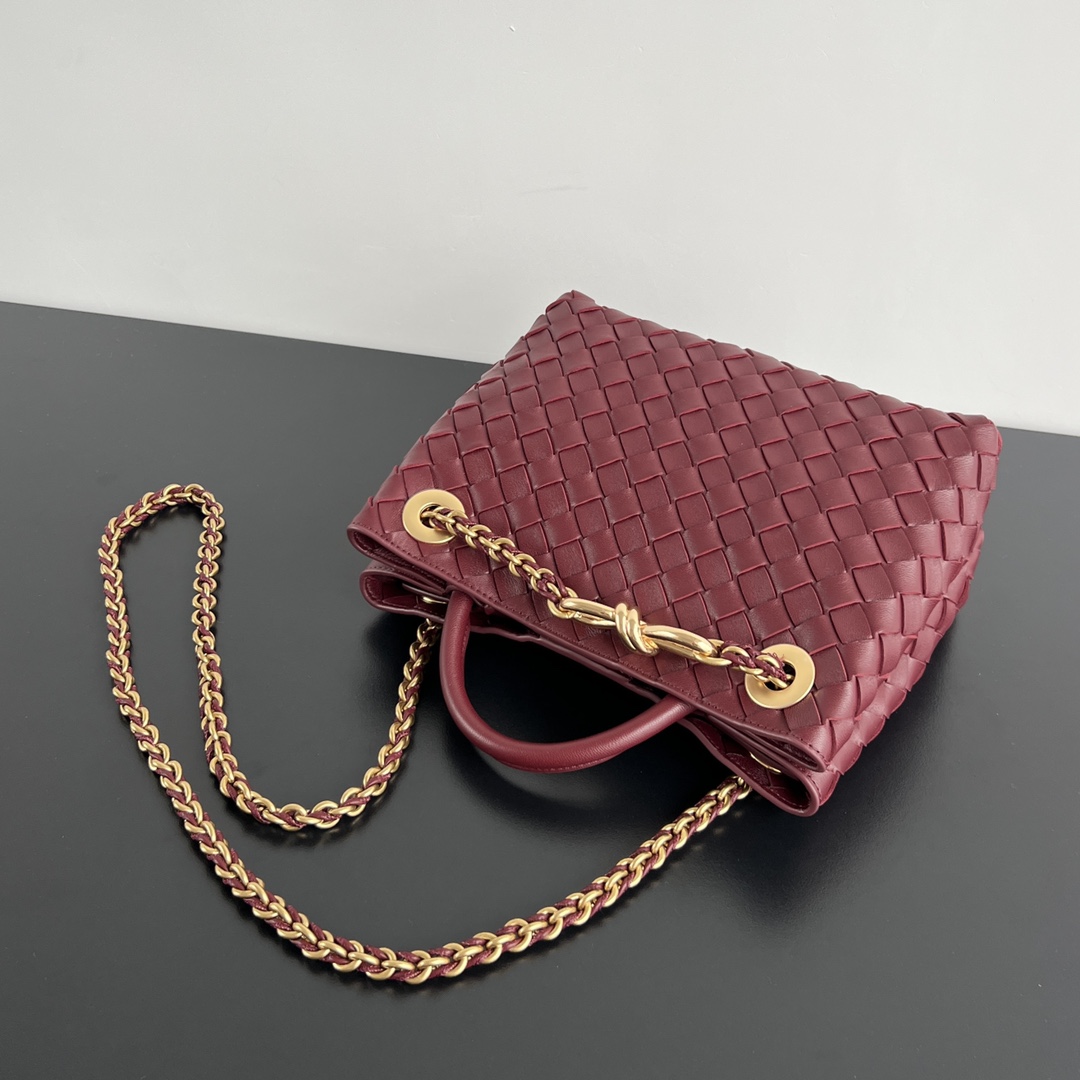 Bagsaaa B0tt*ga Ven*ta Small Andiamo 766014 Red - 20x25x10 cm